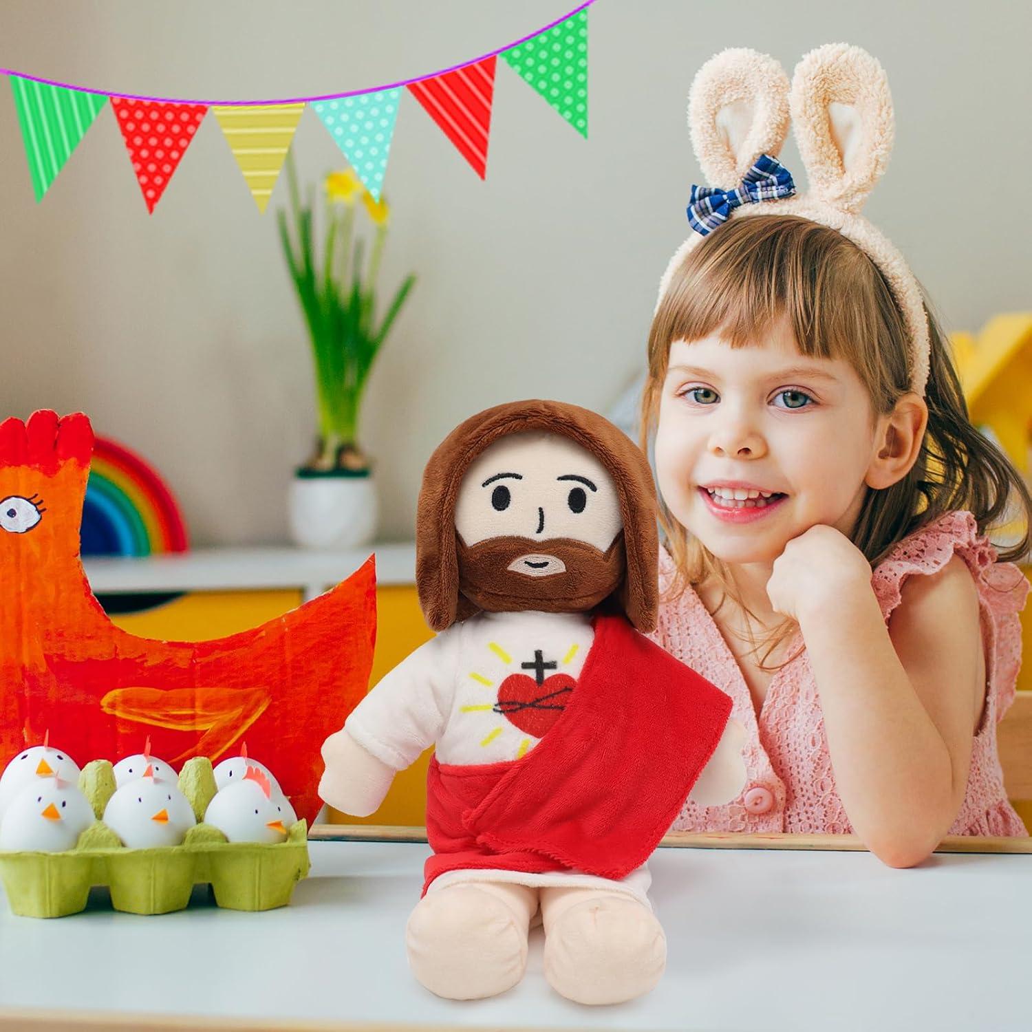 Muñeco de Peluche Jesús 33 cm Yelakey Regalo Religioso