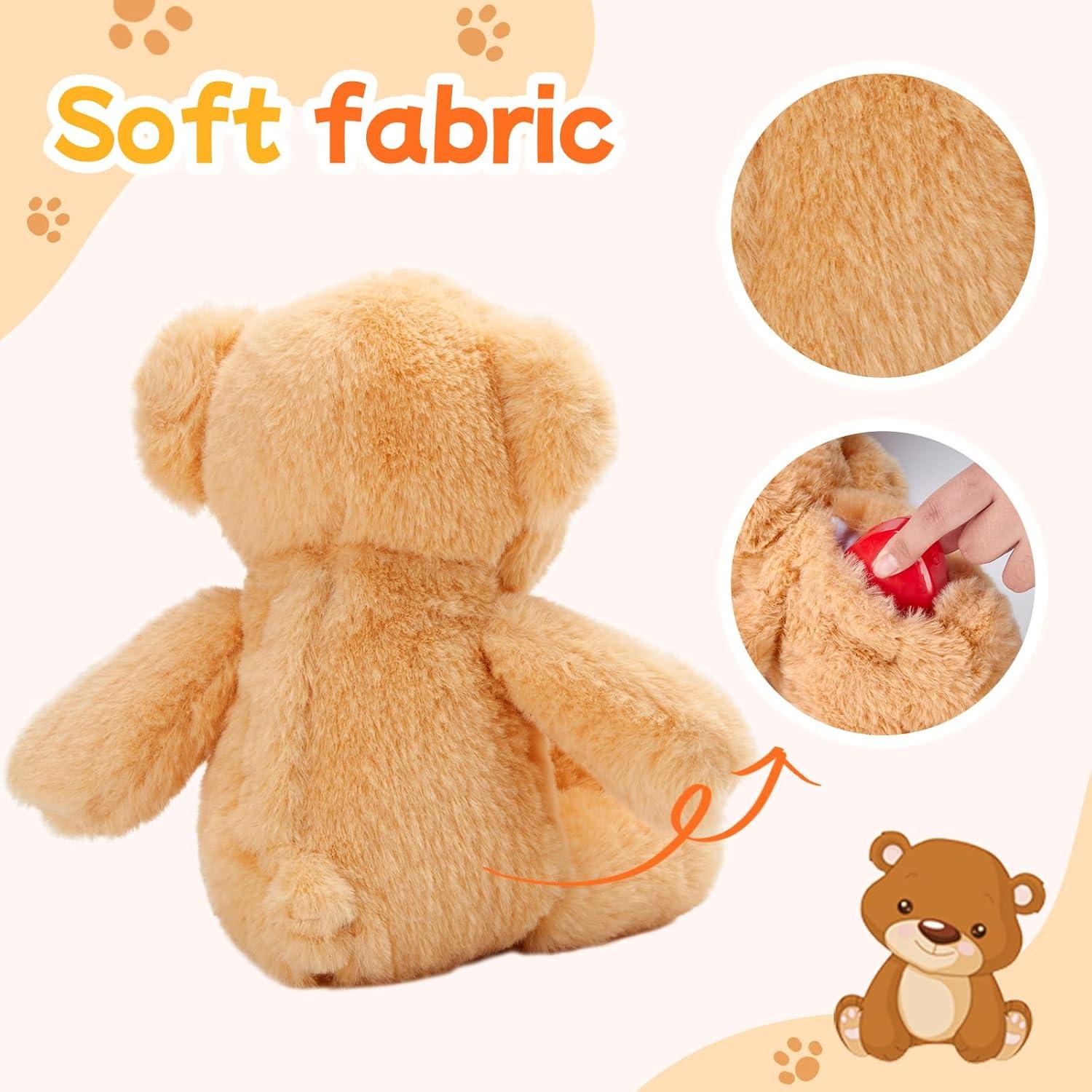 Oso de Peluche Grabador de Voz CozyWorld 30 cm Marrón