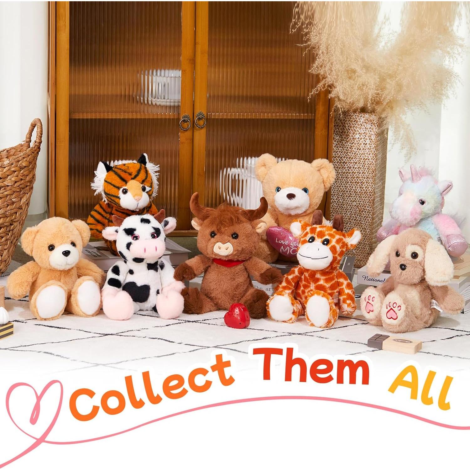 Oso de Peluche Grabador de Voz CozyWorld 30 cm Marrón