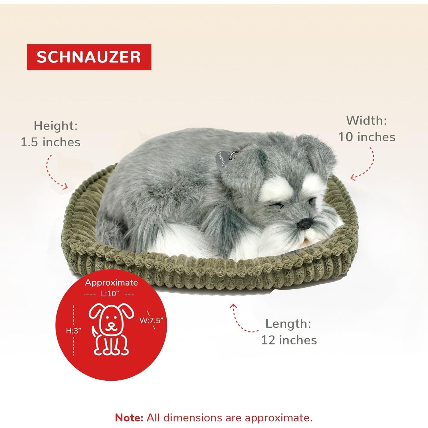 Juguete Interactivo de Peluche Schnauzer Original Petzzz 27.3 cm
