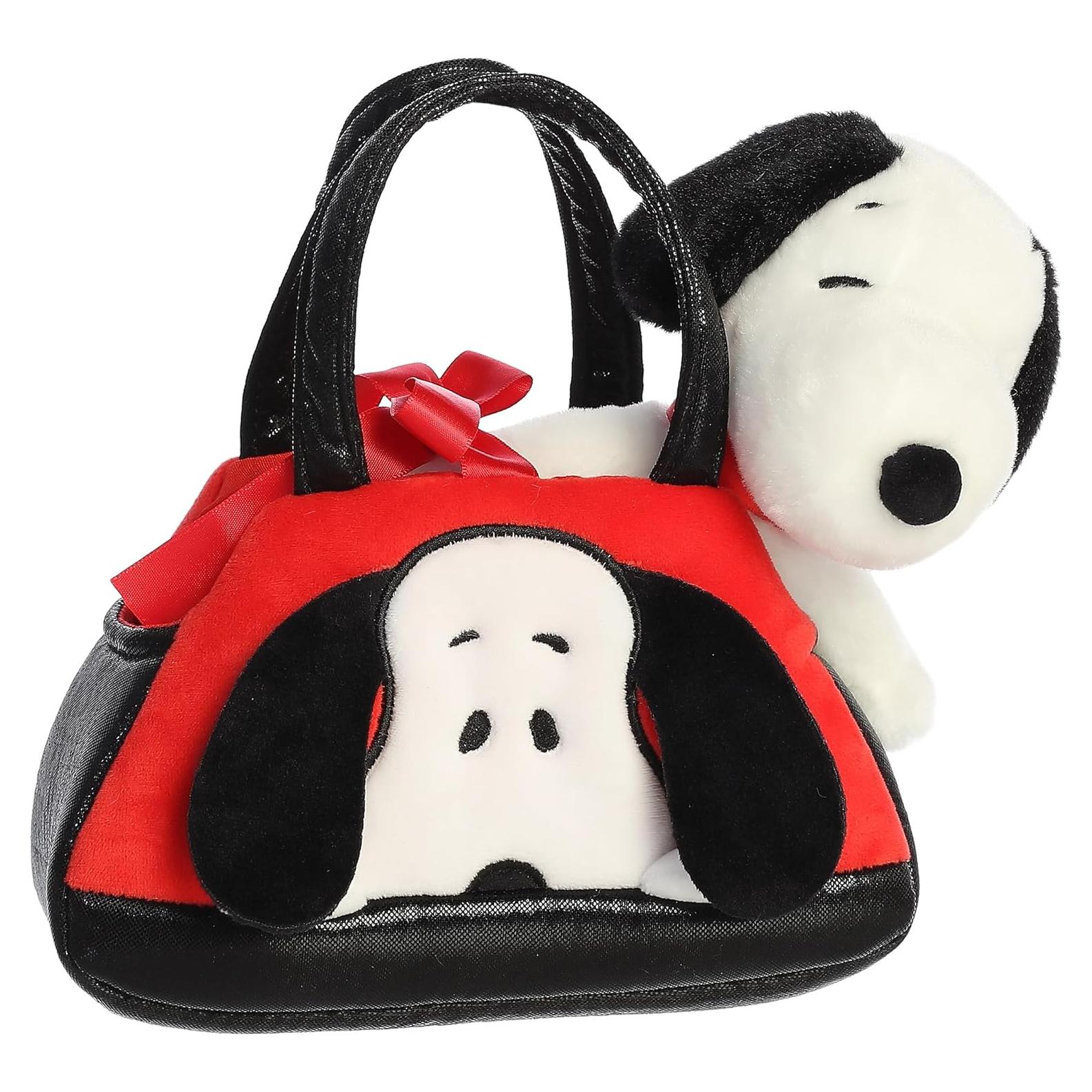 Peluche Snoopy Peek-A-Boo Aurora 17.78 cm - Regalo Nostálgico