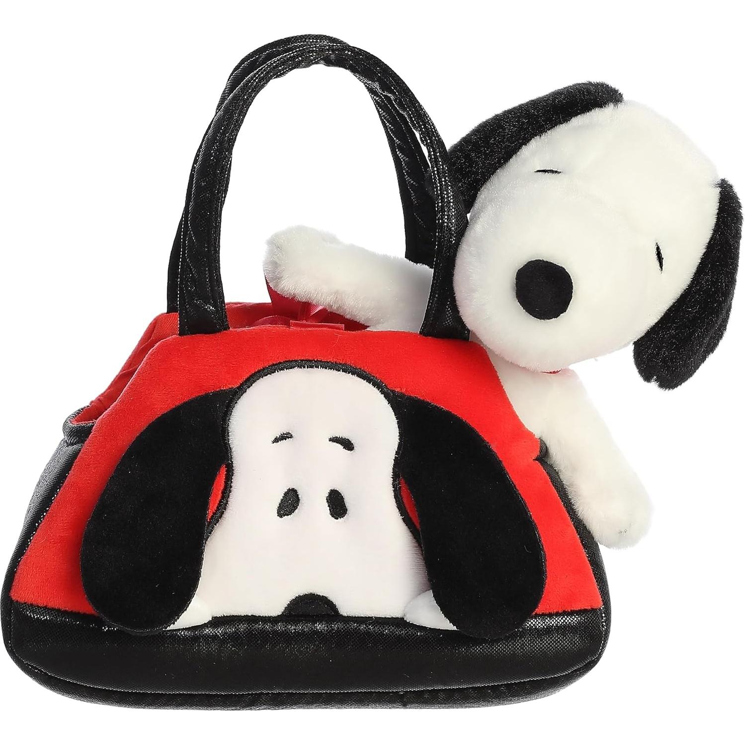 Peluche Snoopy Peek-A-Boo Aurora 17.78 cm - Regalo Nostálgico