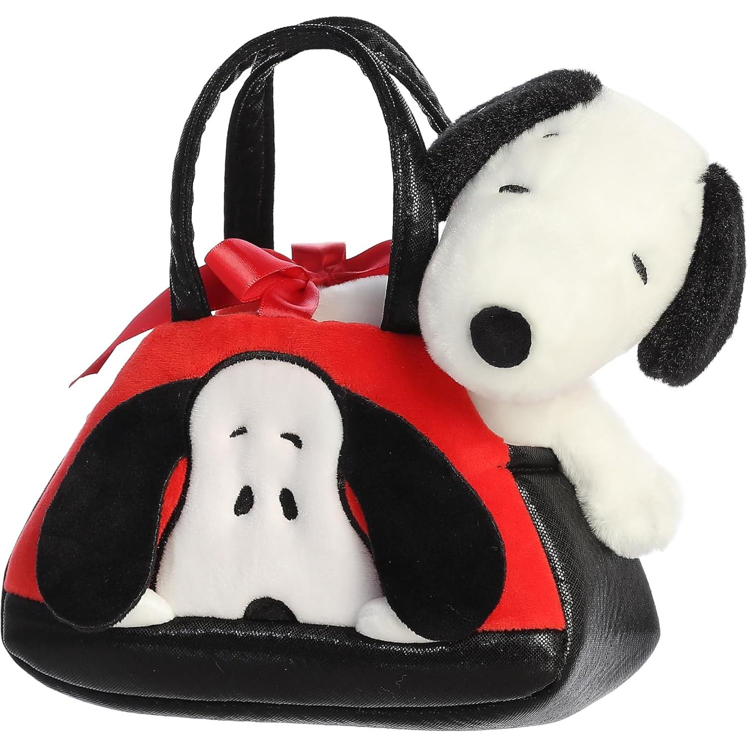 Peluche Snoopy Peek-A-Boo Aurora 17.78 cm - Regalo Nostálgico
