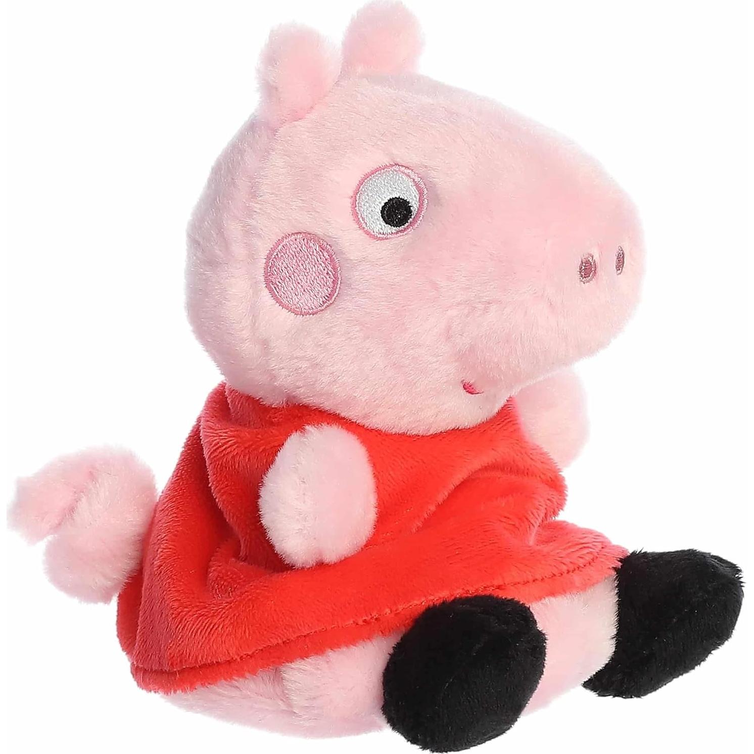 Peluche Peppa Pig Aurora Palm Pals 12.7 cm Rosa