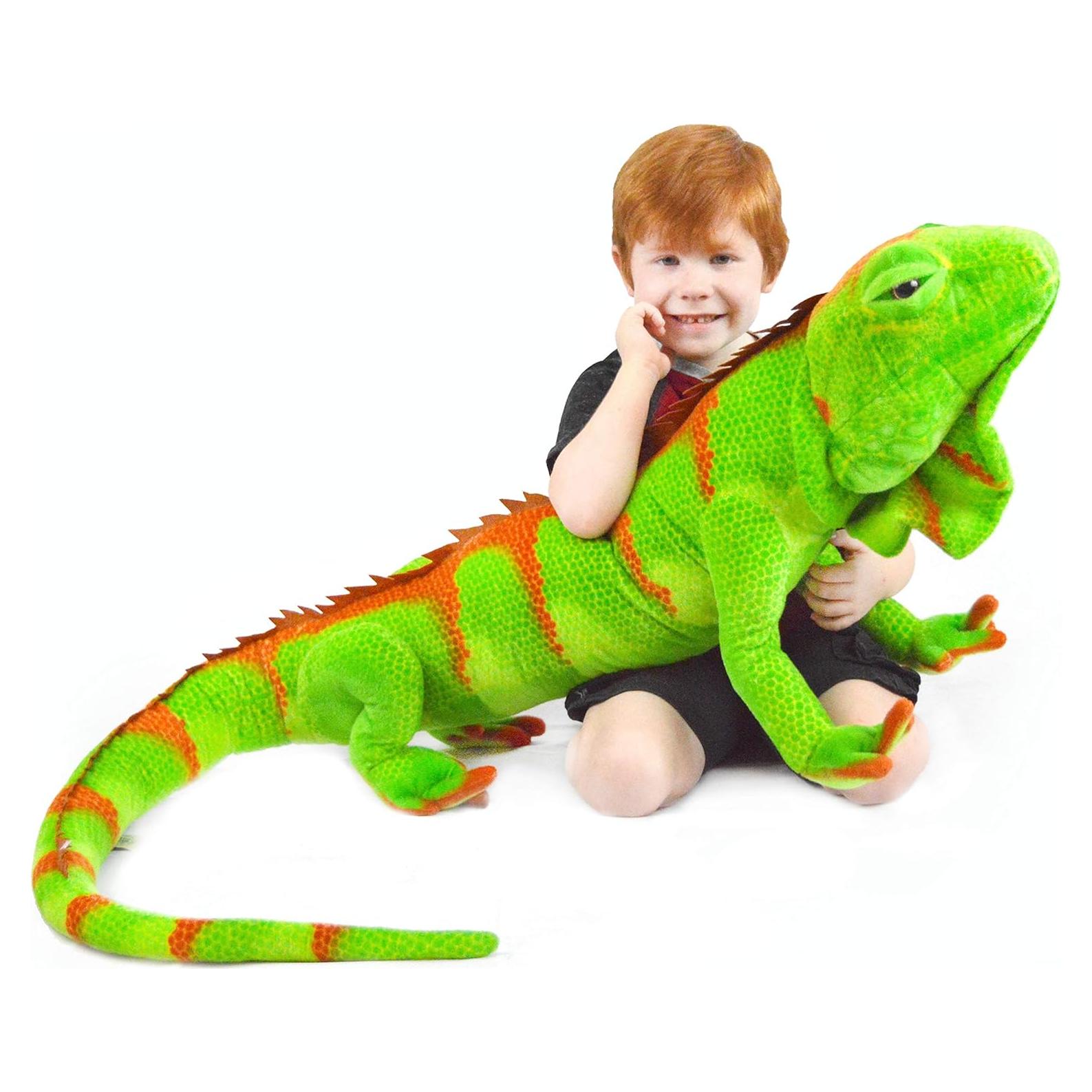 Iguana de Peluche VIAHART 189 cm Suave y Abrazable
