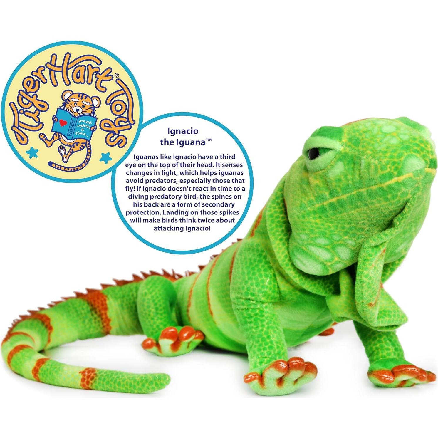 Iguana de Peluche VIAHART 189 cm Suave y Abrazable