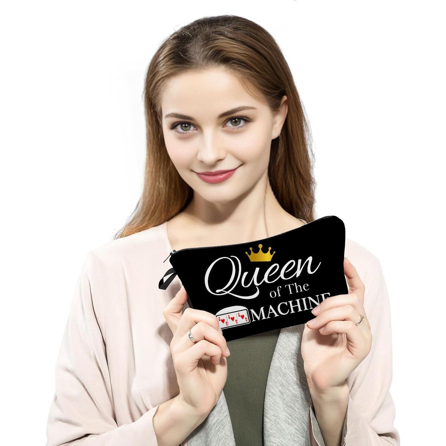 Bolsa de Maquillaje Máquina Tragamonedas Poliéster 22x13.5cm