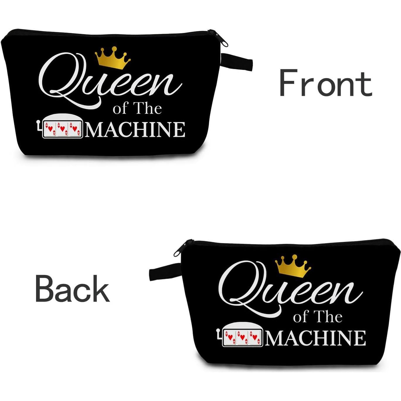 Bolsa de Maquillaje Máquina Tragamonedas Poliéster 22x13.5cm