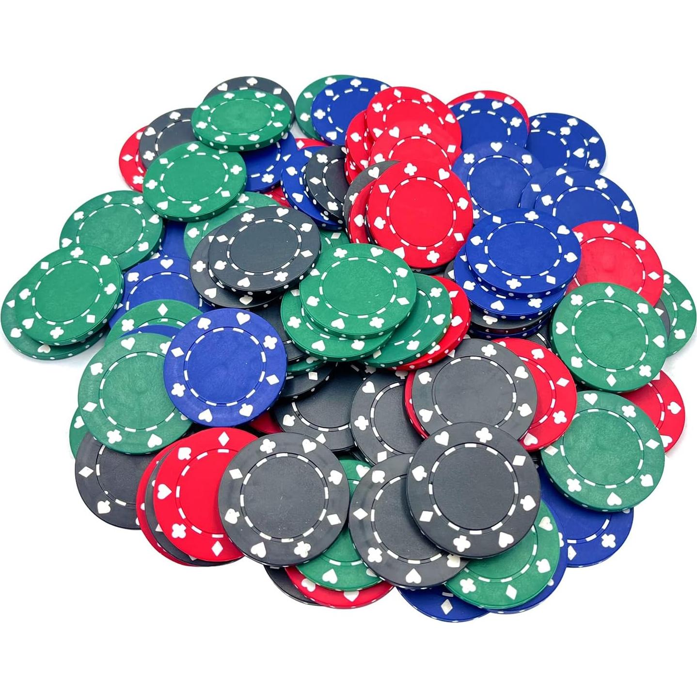 Fichas de Póker SEETOOOGAMES 100 Piezas 11.5g 40mm