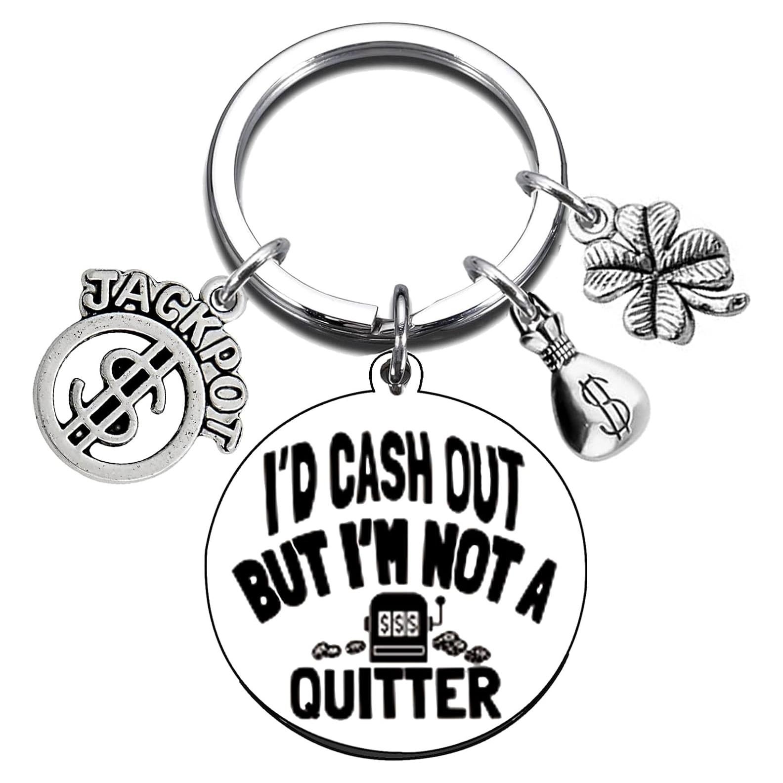 Llave de regalo temática de máquina tragamonedas - Acero inoxidable