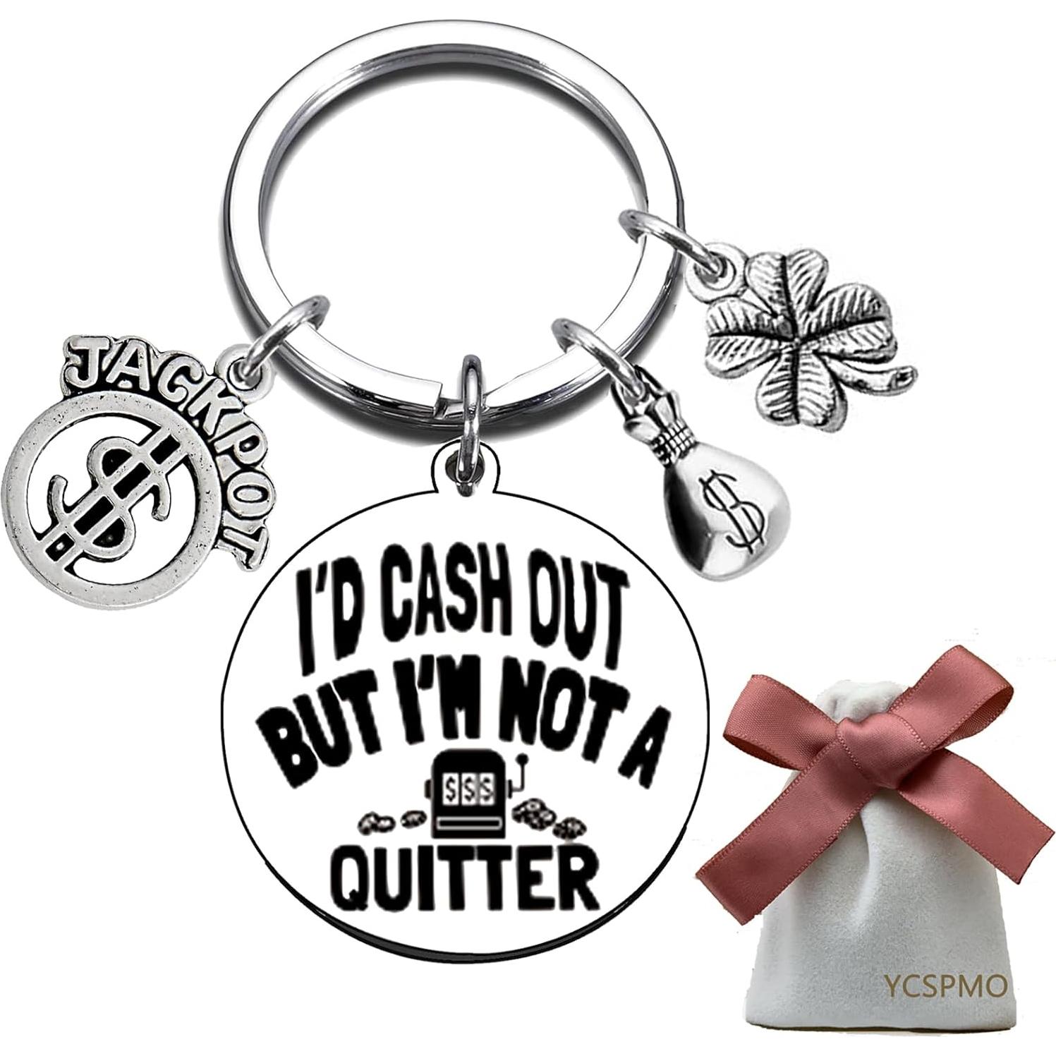 Llave de regalo temática de máquina tragamonedas - Acero inoxidable