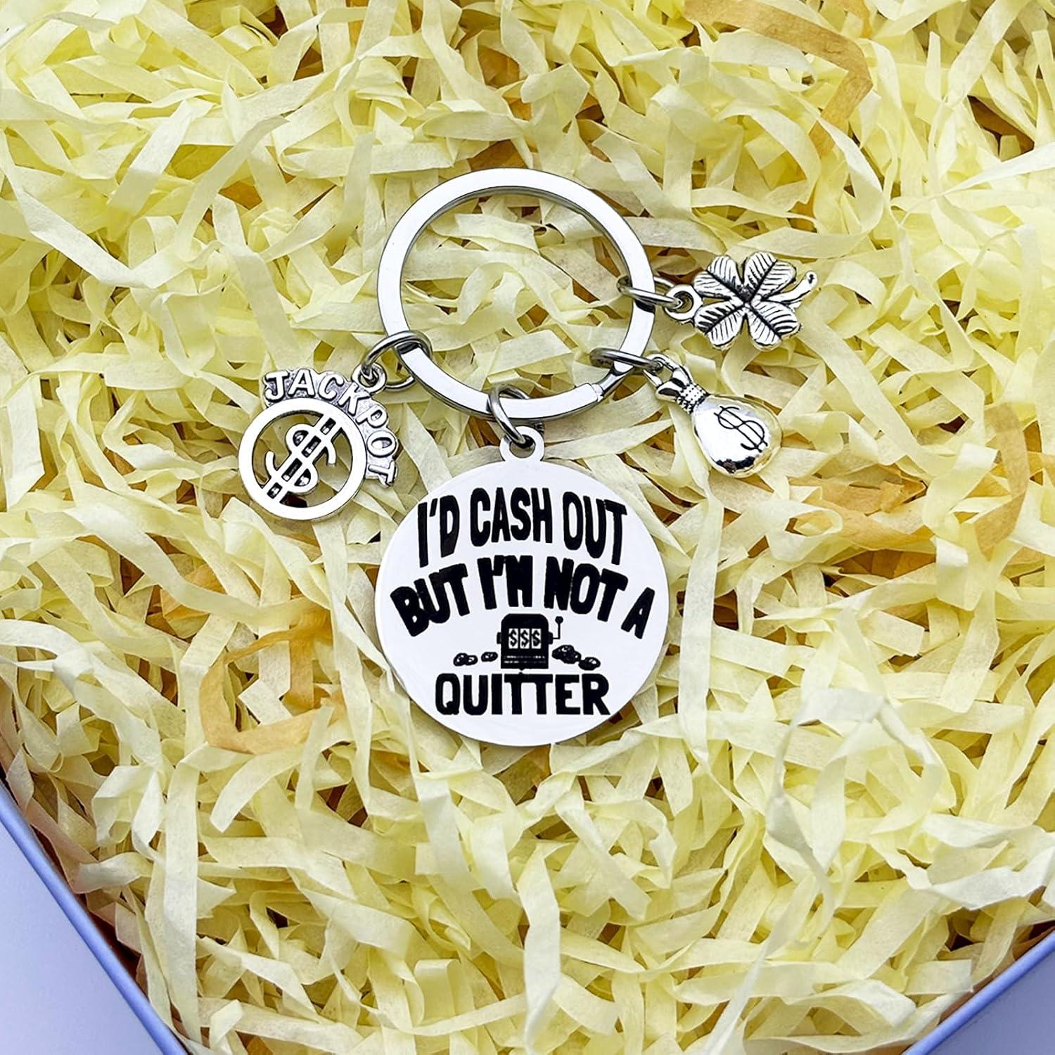 Llave de regalo temática de máquina tragamonedas - Acero inoxidable