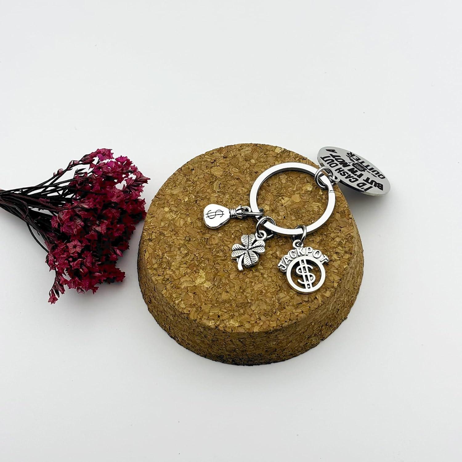 Llave de regalo temática de máquina tragamonedas - Acero inoxidable