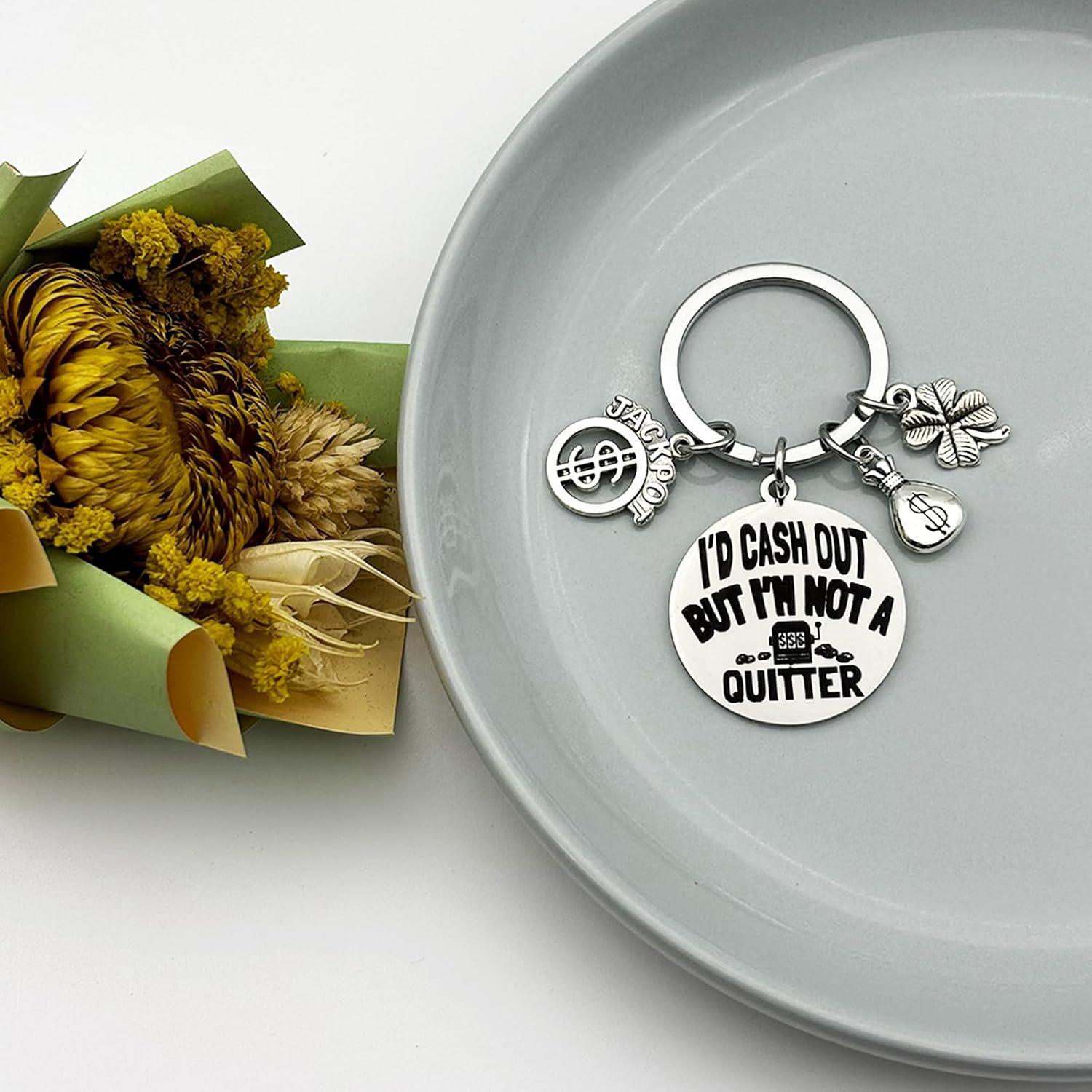 Llave de regalo temática de máquina tragamonedas - Acero inoxidable