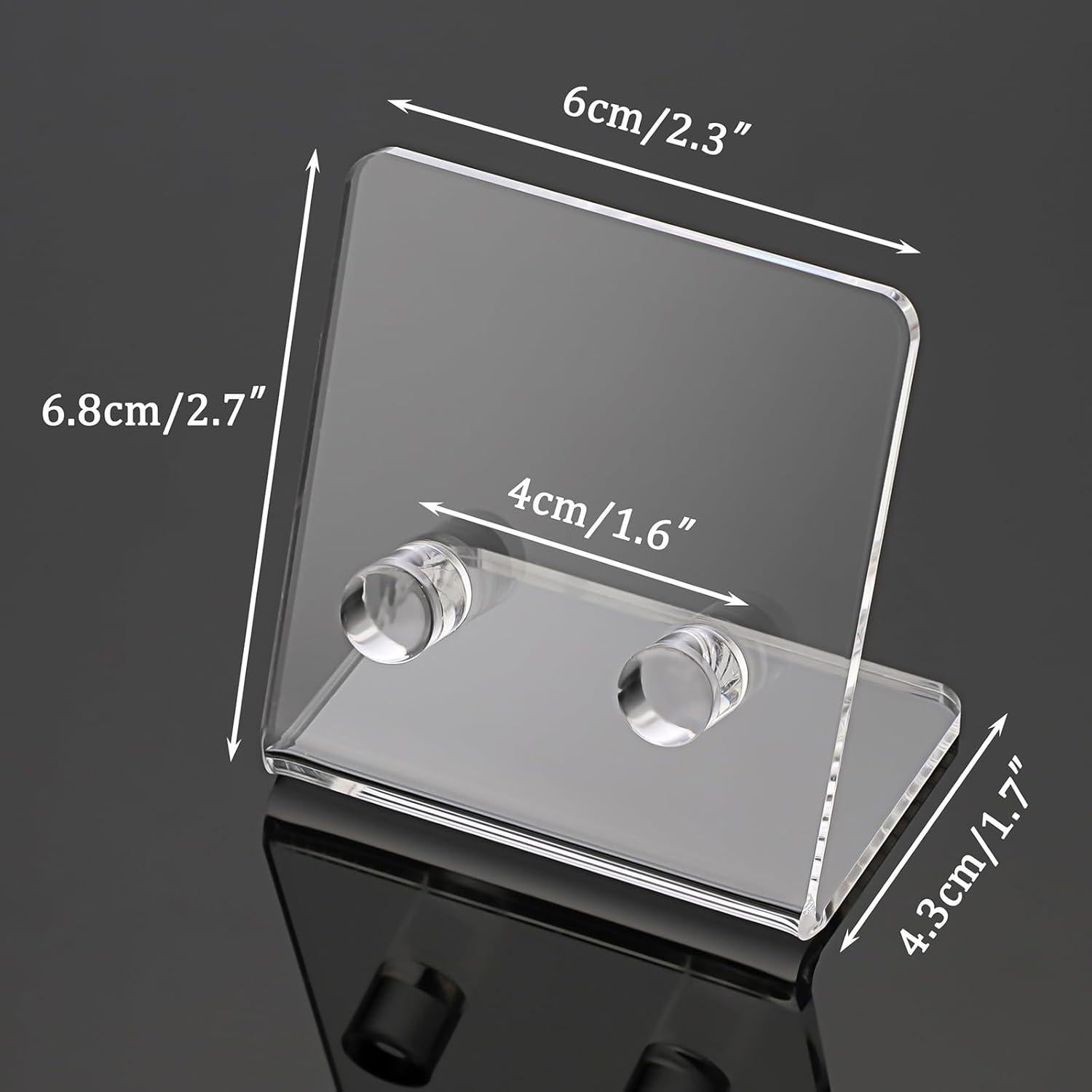 Soporte de Exhibición de Monedas Acrílico Hipiwe 4 Paquetes