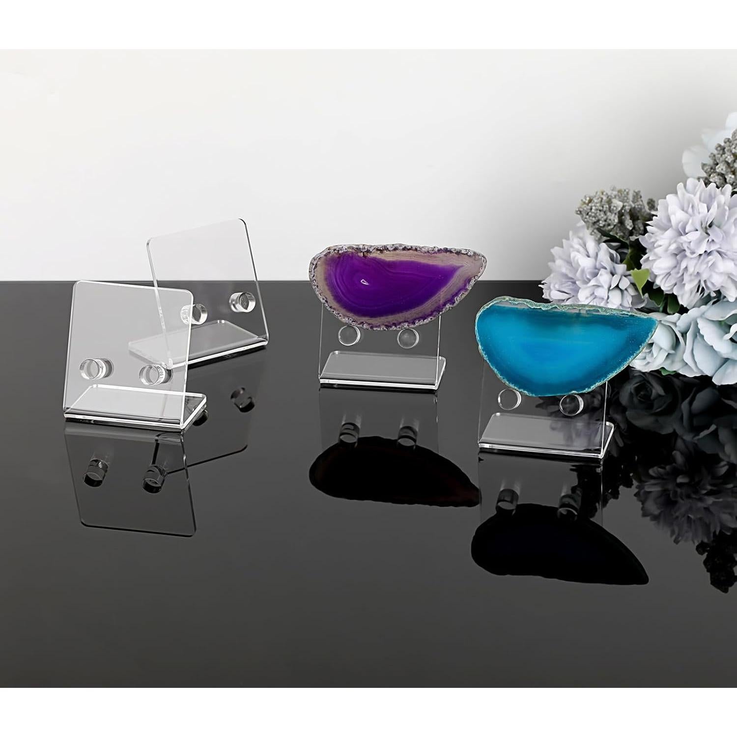 Soporte de Exhibición de Monedas Acrílico Hipiwe 4 Paquetes