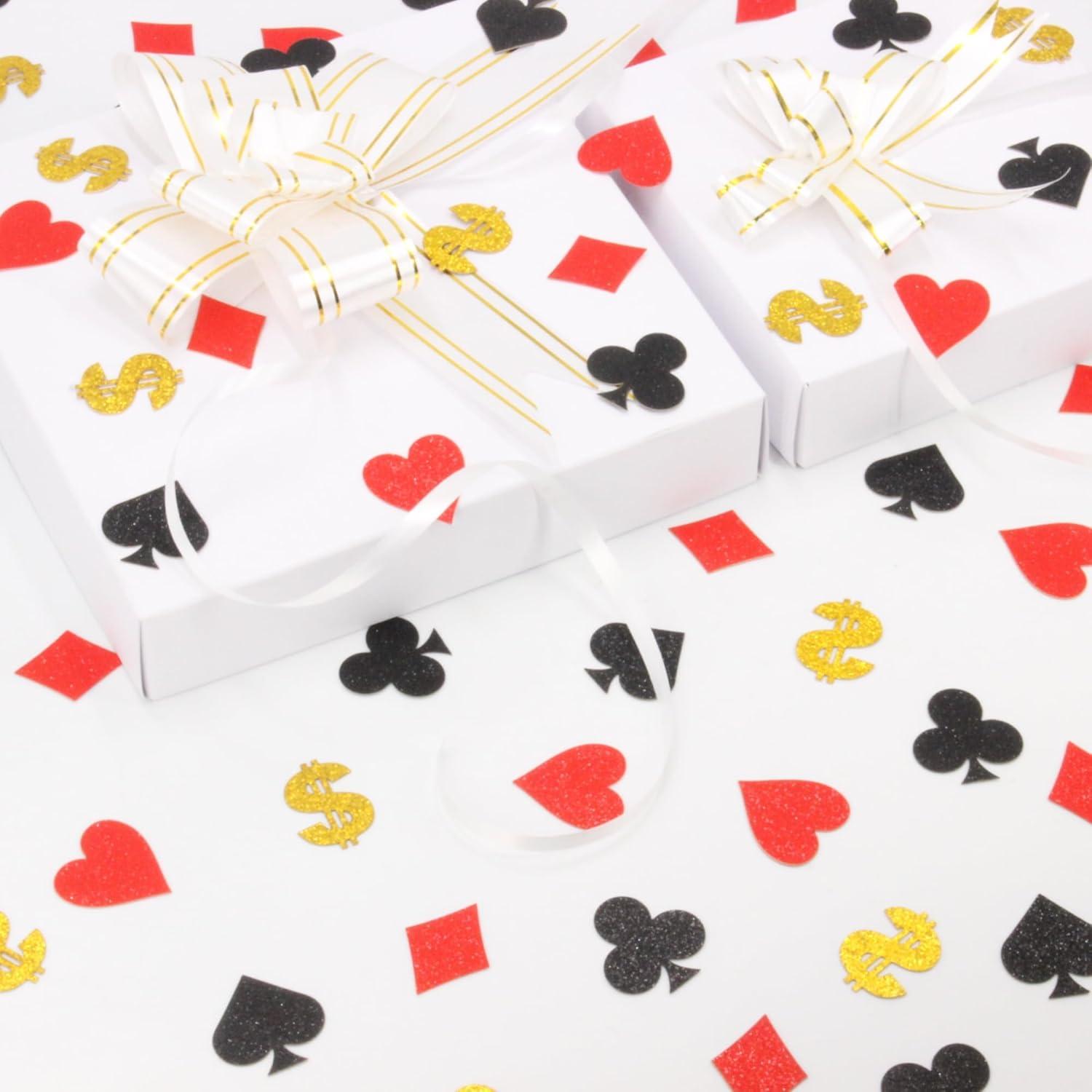 Confeti de Póker Brillante Blopee 170pcs para Decoración de Fiesta