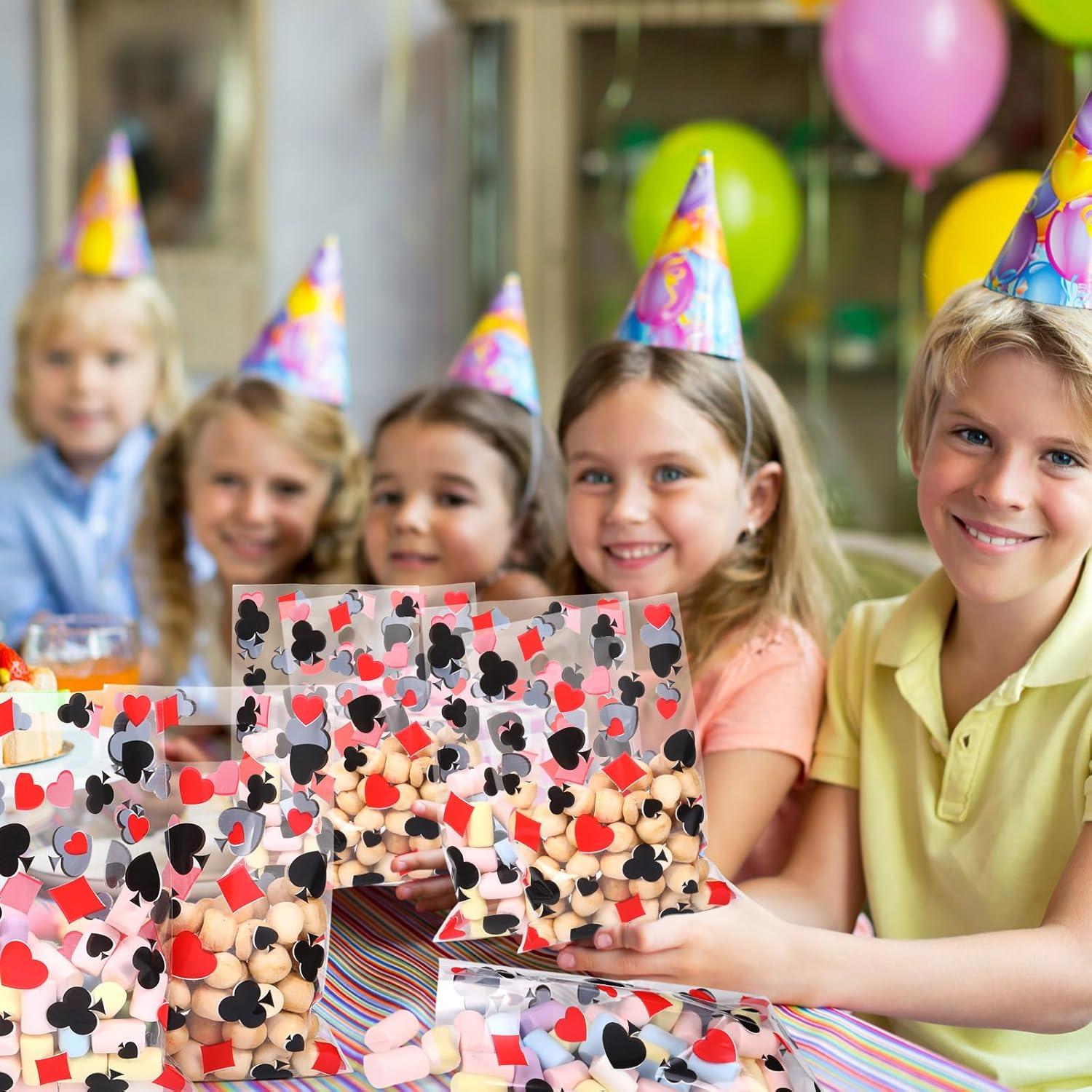 50 Bolsas de Regalo Temáticas de Casino Pajean 17x25cm