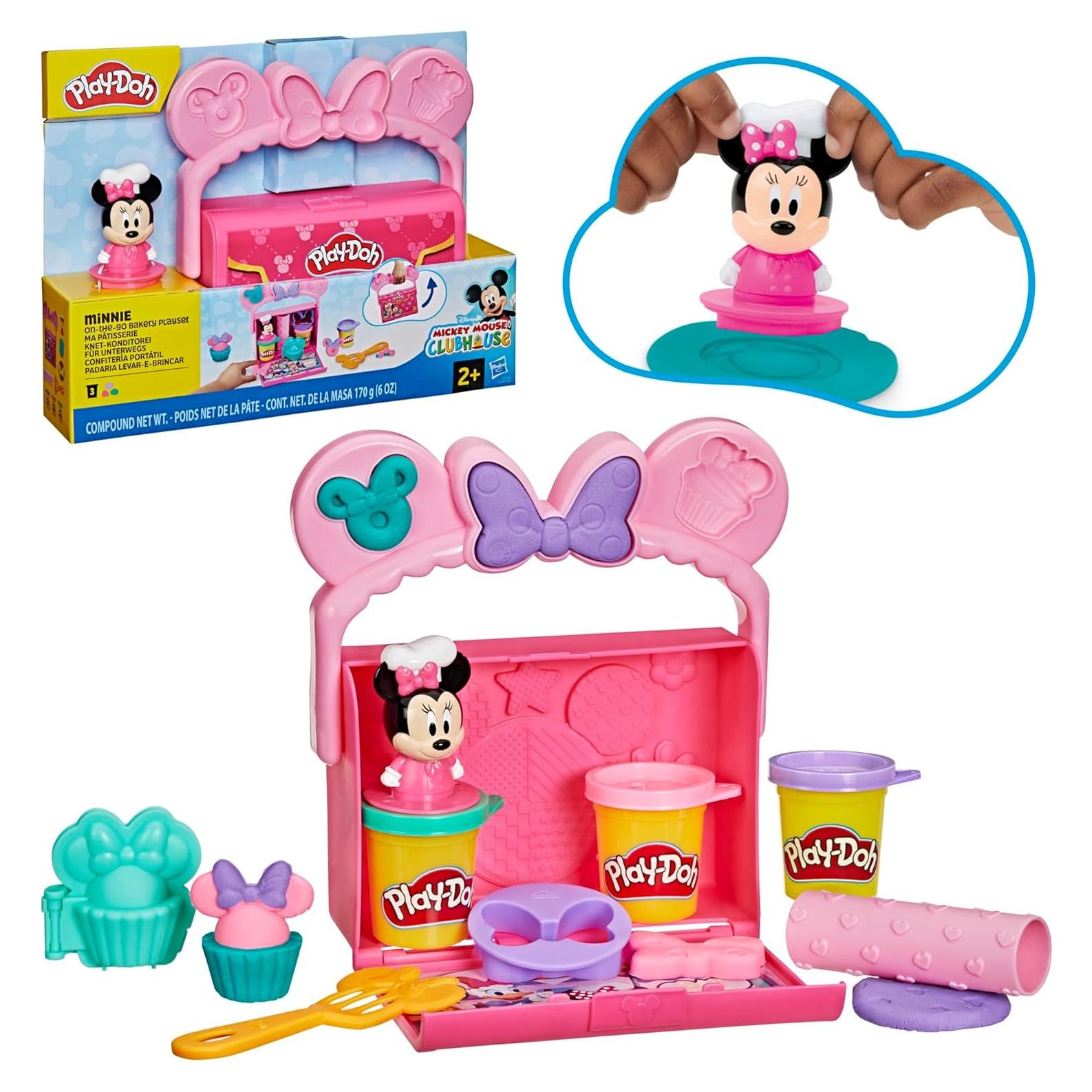 Set de Repostería Portátil Play-Doh Minnie Mouse 0.48 kg