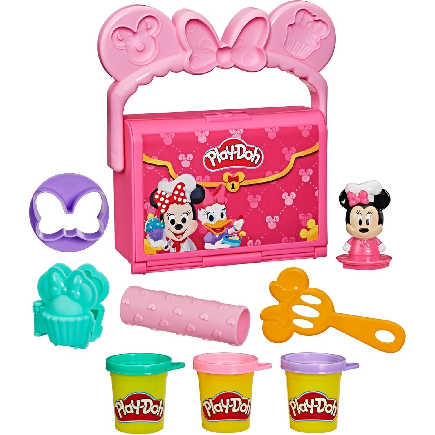 Set de Repostería Portátil Play-Doh Minnie Mouse 0.48 kg