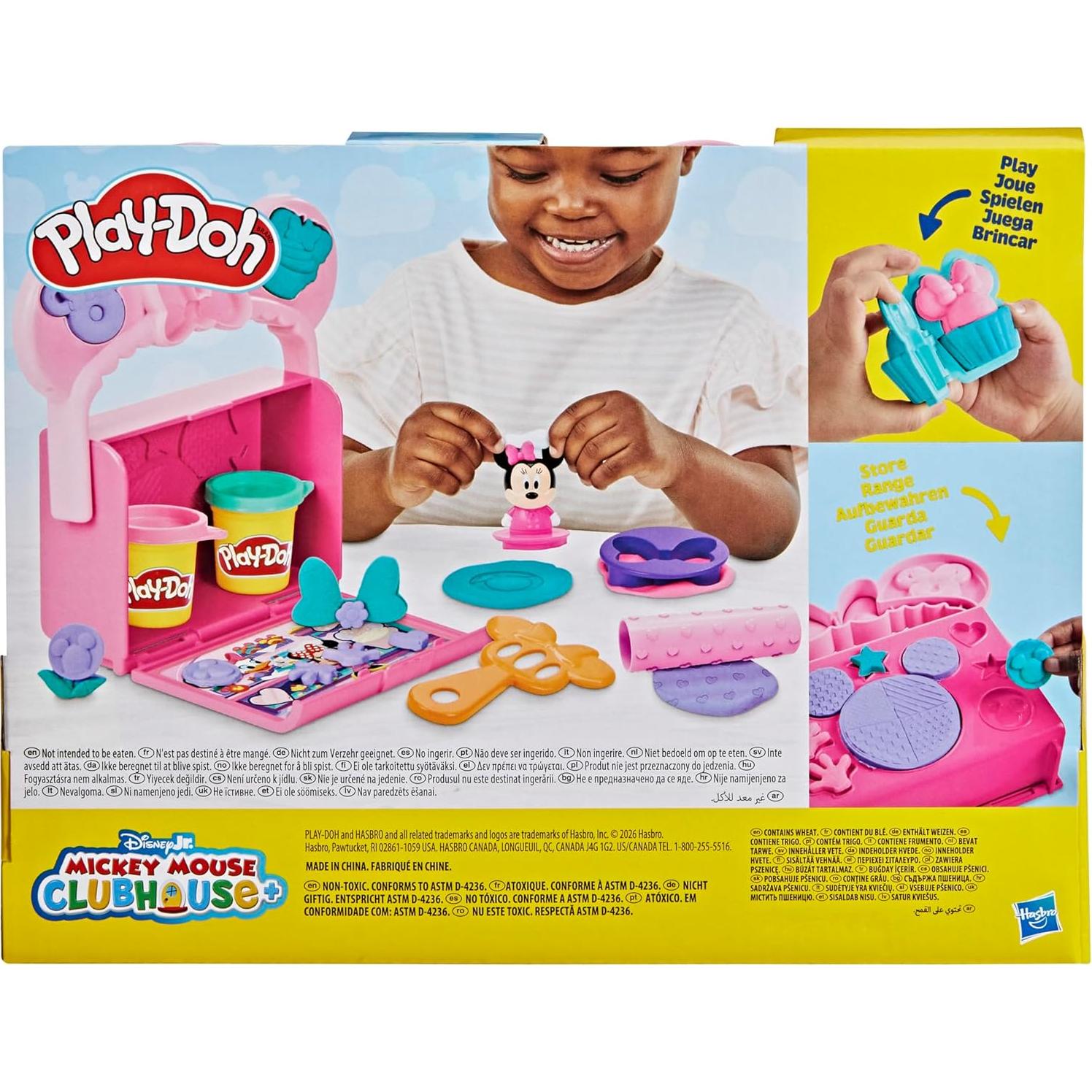 Set de Repostería Portátil Play-Doh Minnie Mouse 0.48 kg