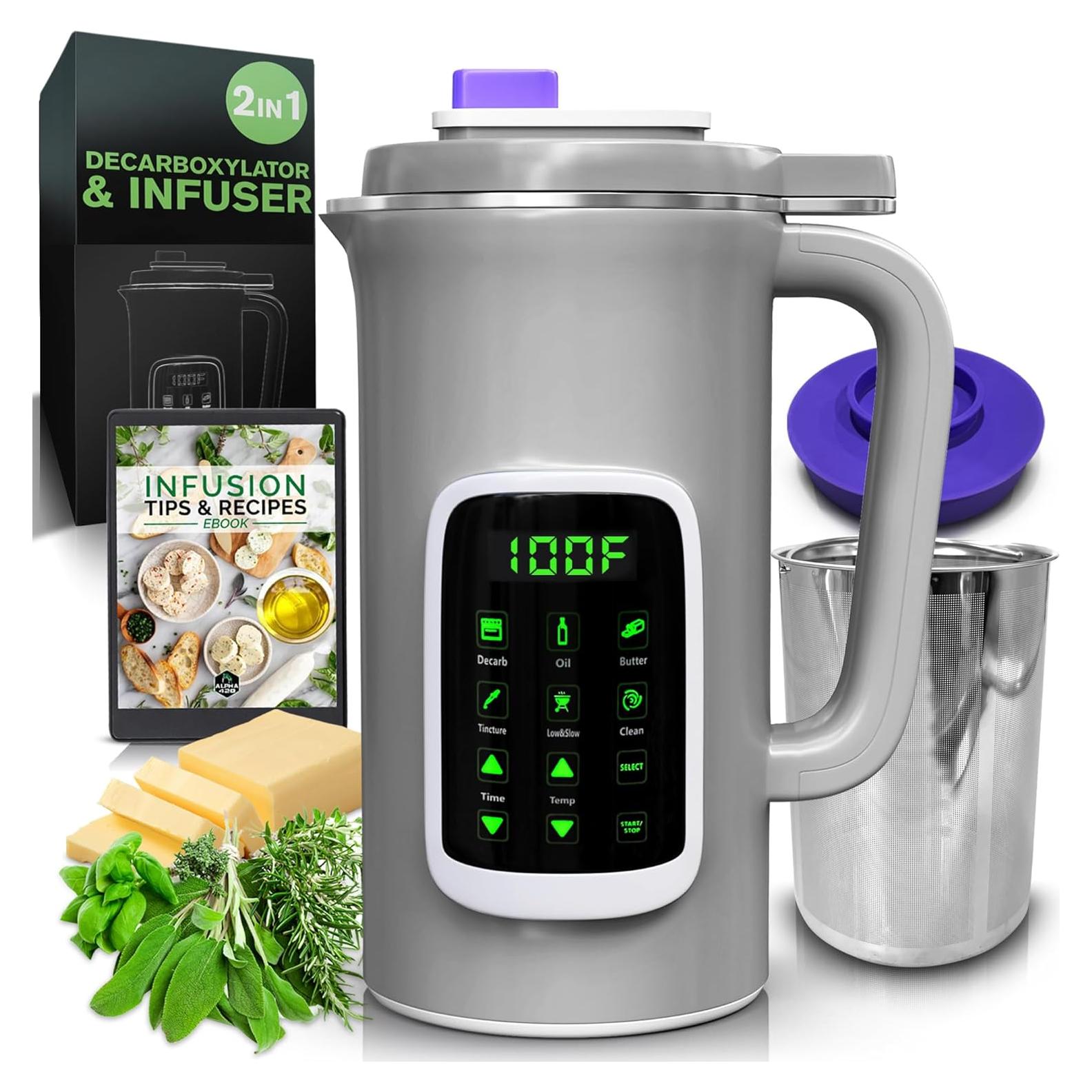 Descarboxilador e Infusor EdiWhip 2.0, 1.74 kg, 0.83 L