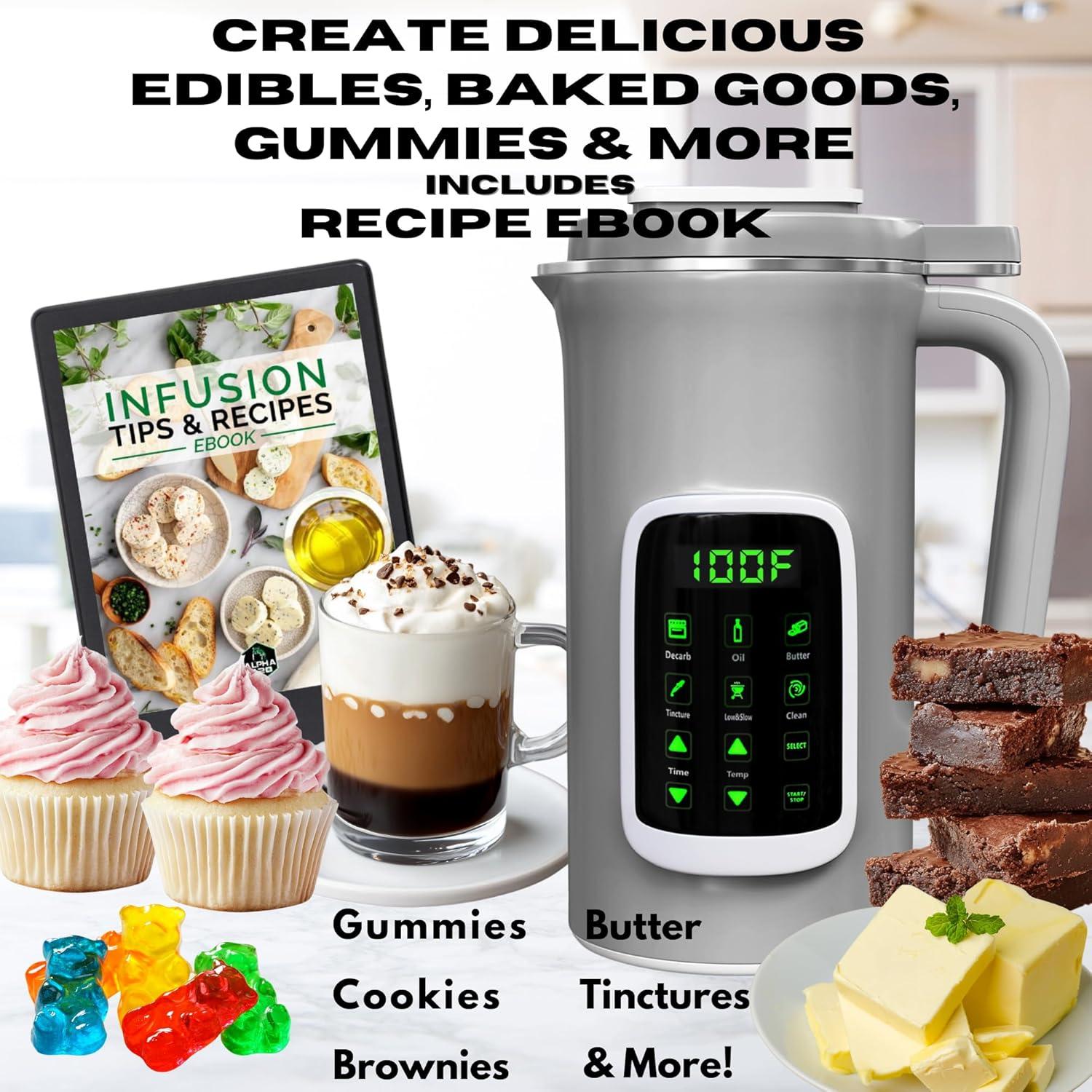 Descarboxilador e Infusor EdiWhip 2.0, 1.74 kg, 0.83 L