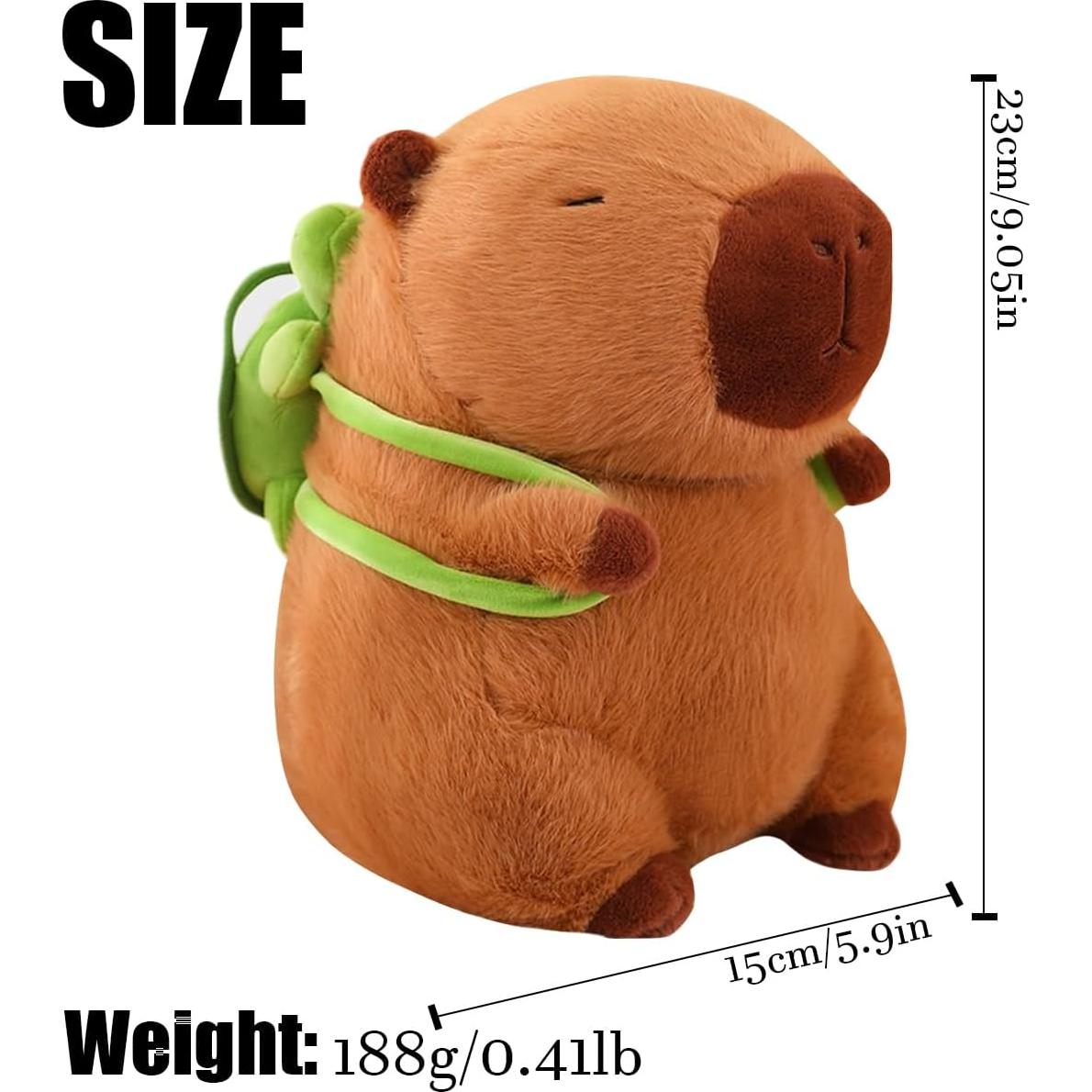 Juguete de Peluche Capibara WESOPAN 23 cm Almohada Kawaii