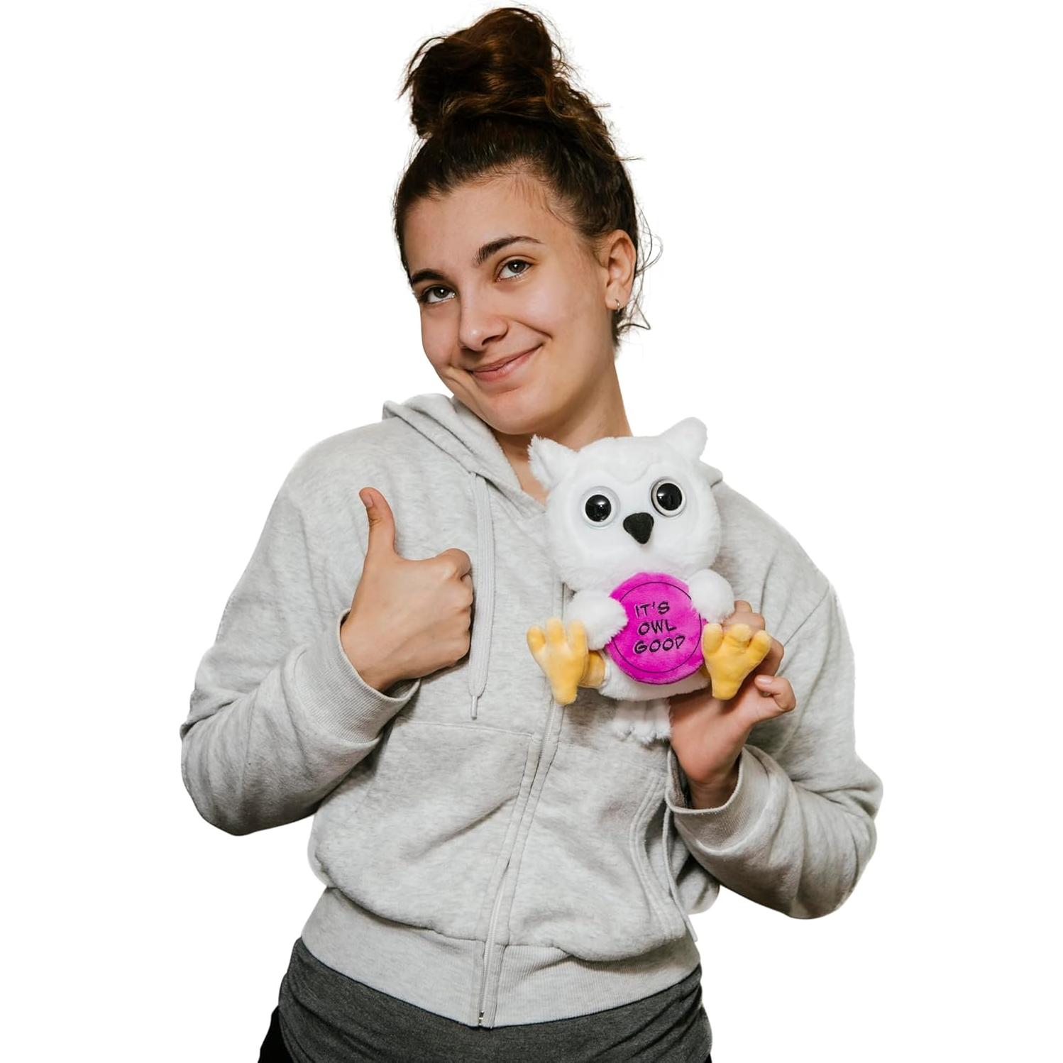 Peluche Punchkins Búho 20 cm - Regalo Divertido para Niños