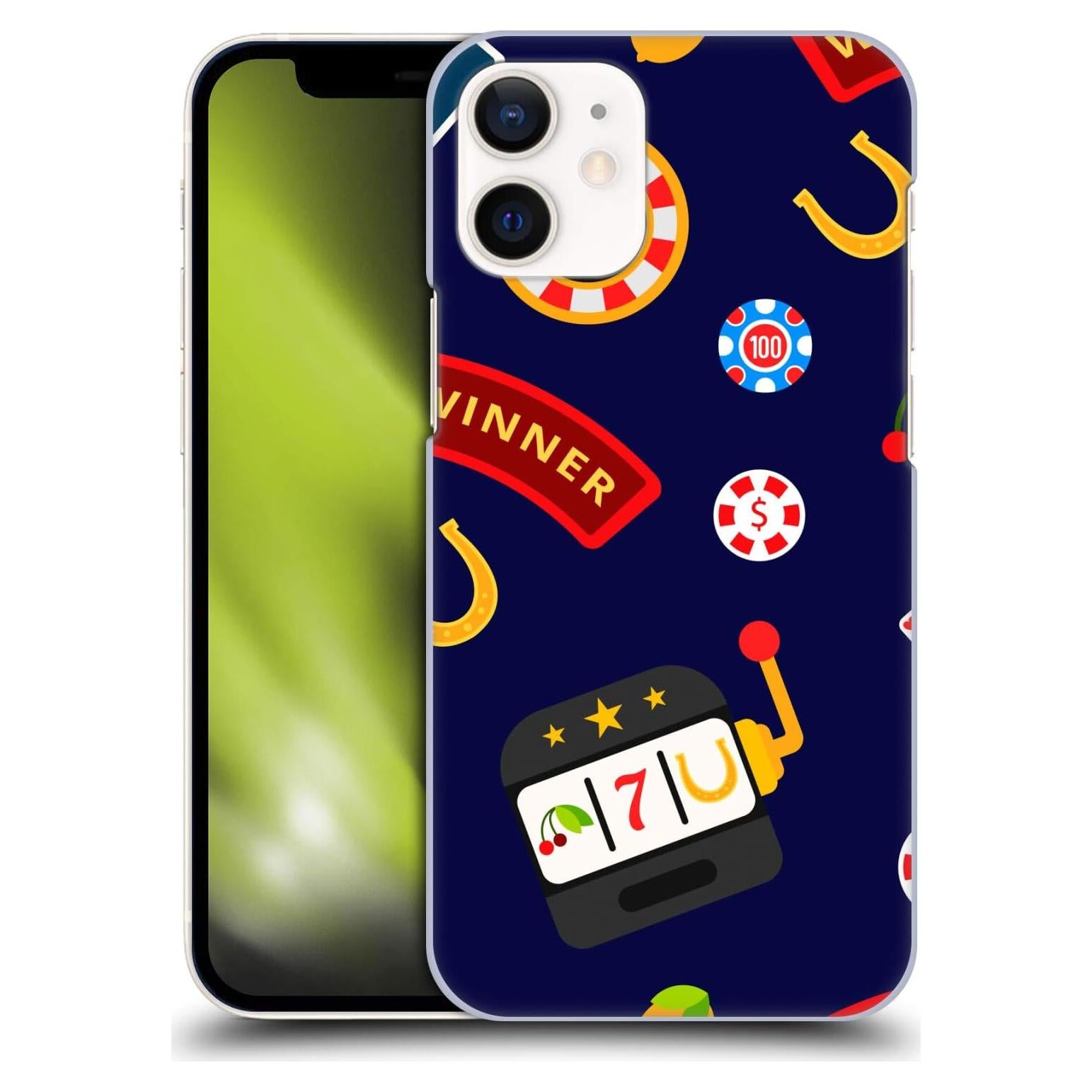 Funda Dura Licenciada Haroulita para iPhone 12 Mini - Suerte de Casino