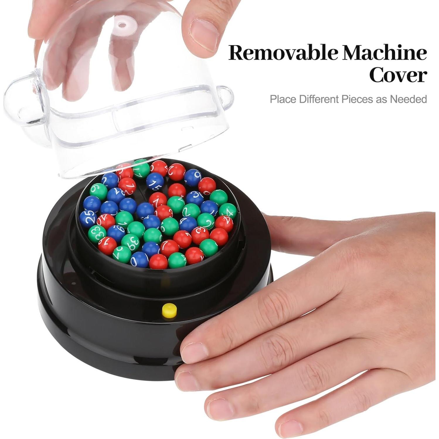 Máquina de Bingo Eléctrica Abaodam con 49 Bolas - Portátil