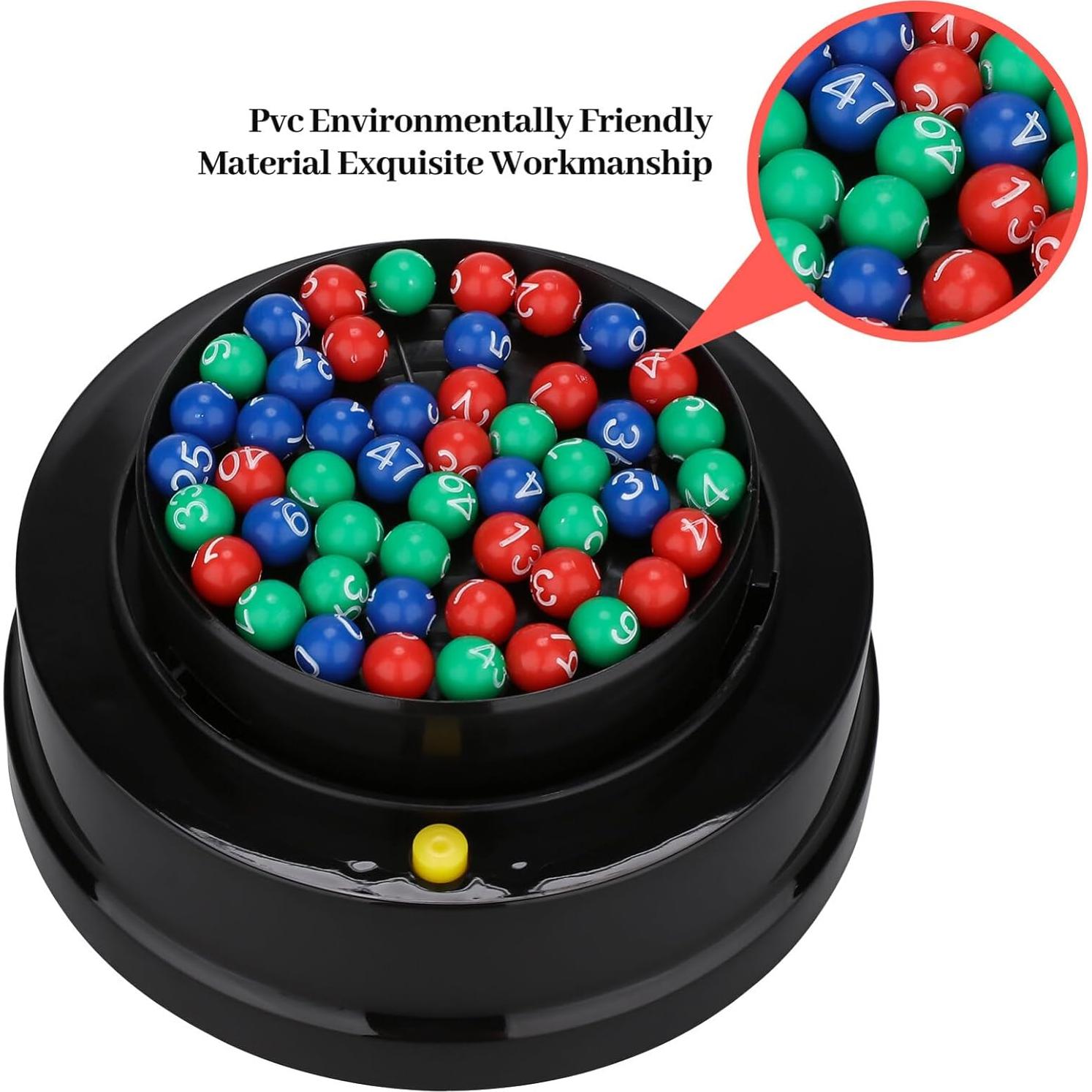 Máquina de Bingo Eléctrica Abaodam con 49 Bolas - Portátil