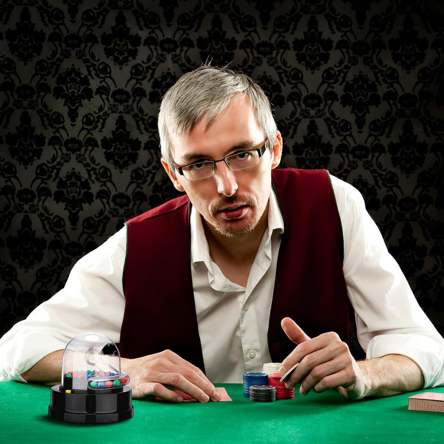 Máquina de Bingo Eléctrica Abaodam con 49 Bolas - Portátil