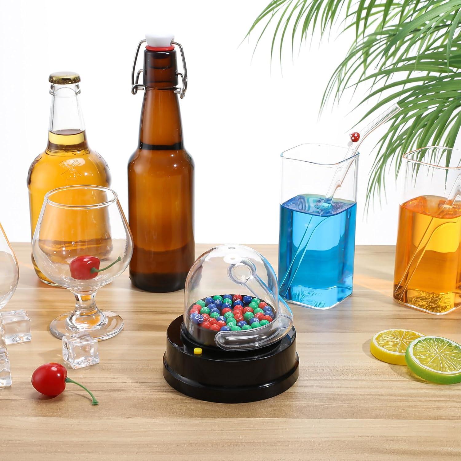 Máquina de Bingo Eléctrica Abaodam con 49 Bolas - Portátil