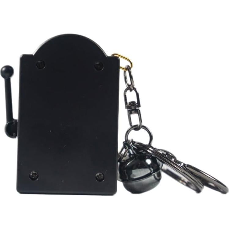 Llavero Creativo Máquina Tragamonedas Plateada para Niños