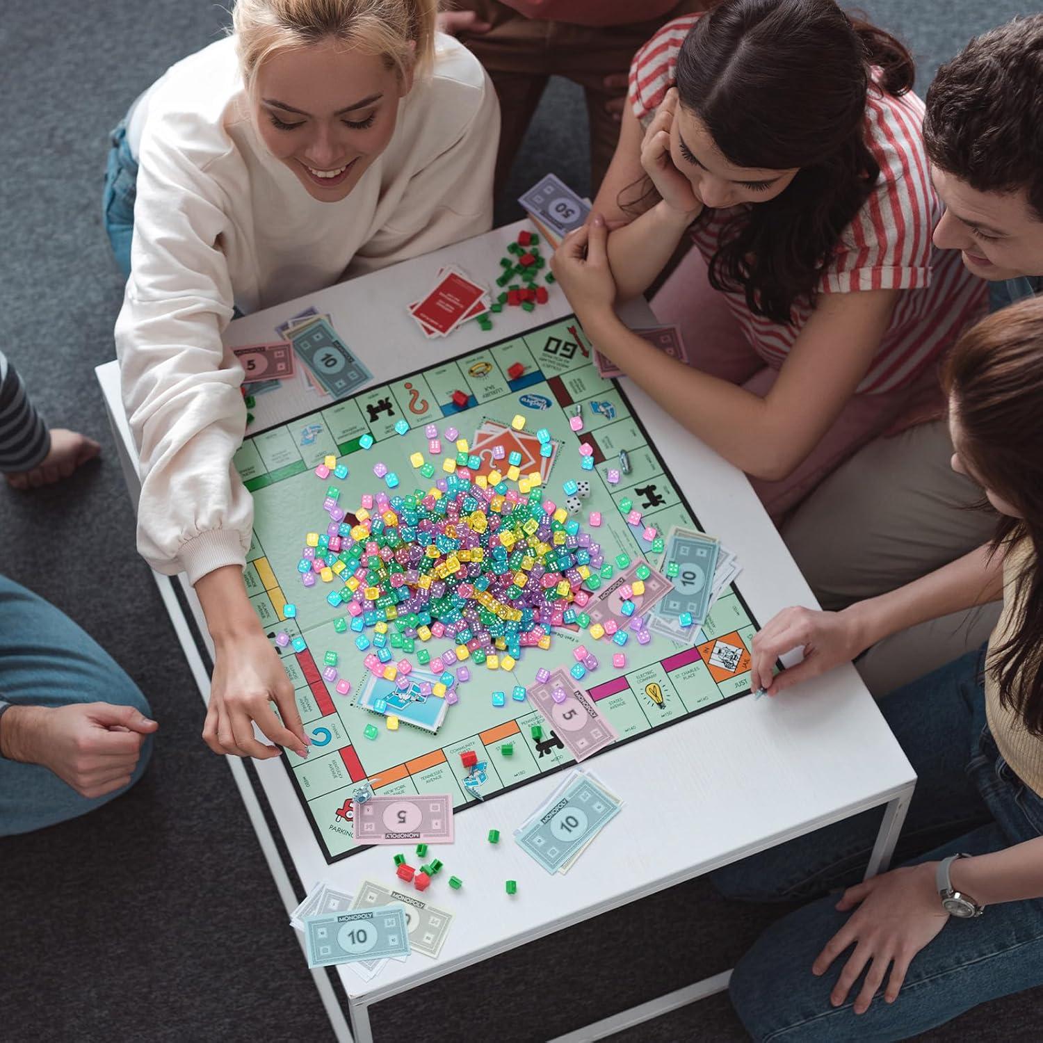 Juego de Dados Mini Poen 500 Piezas Multicolor 5mm