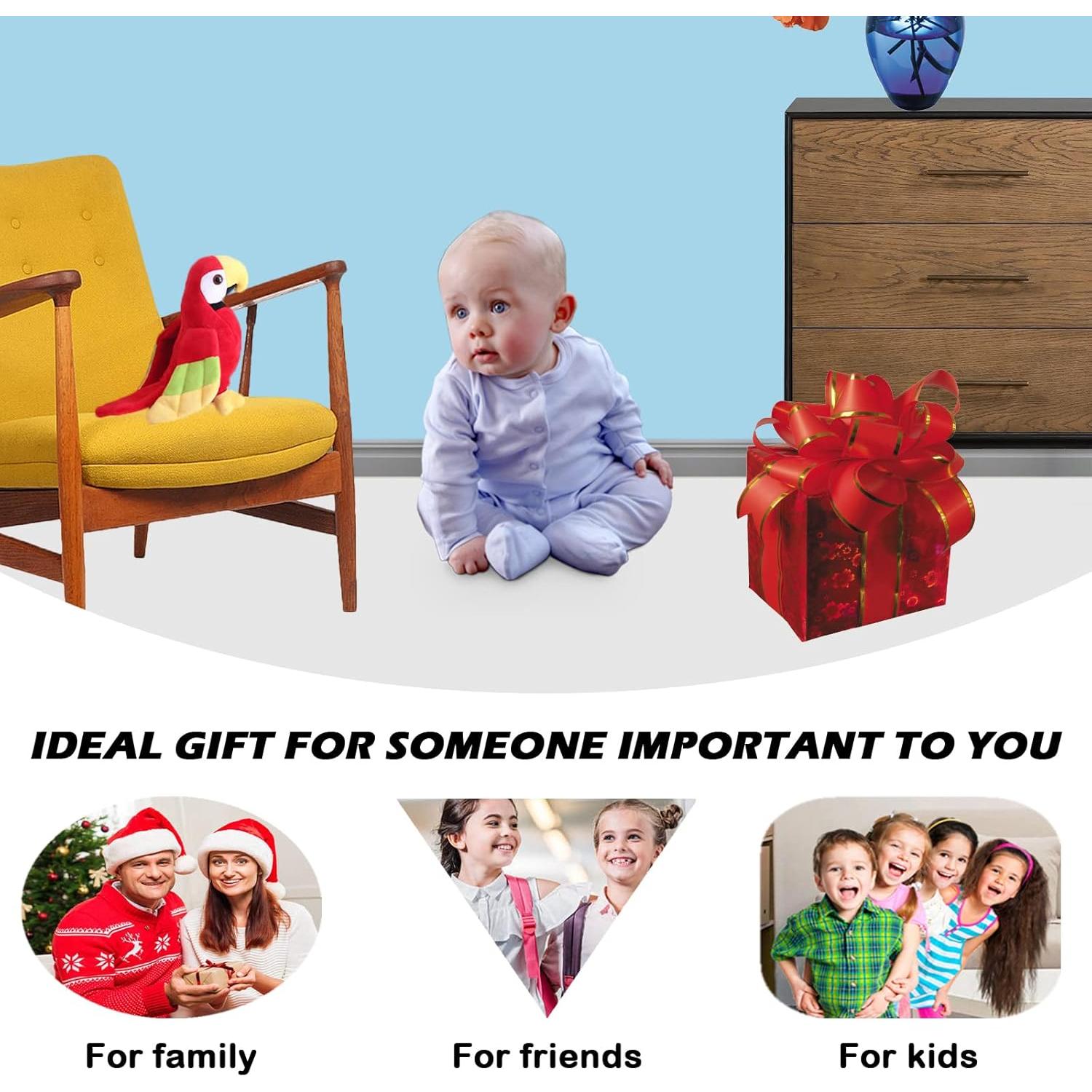 Juguete de Peluche Loro Rojo Zhidiloveyou 27 cm Unisex