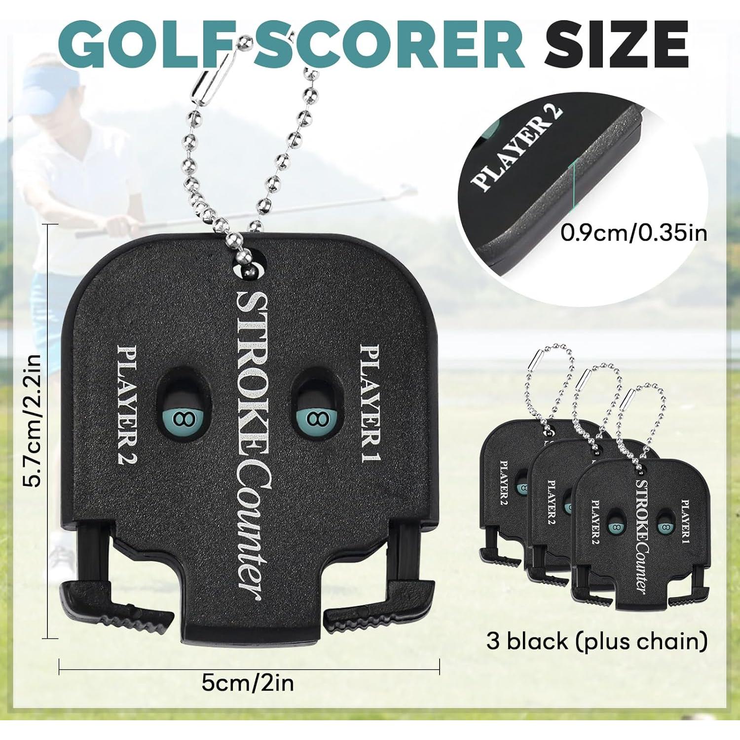 Contador de Puntuación de Golf Donmnemb XXG - 3 Piezas