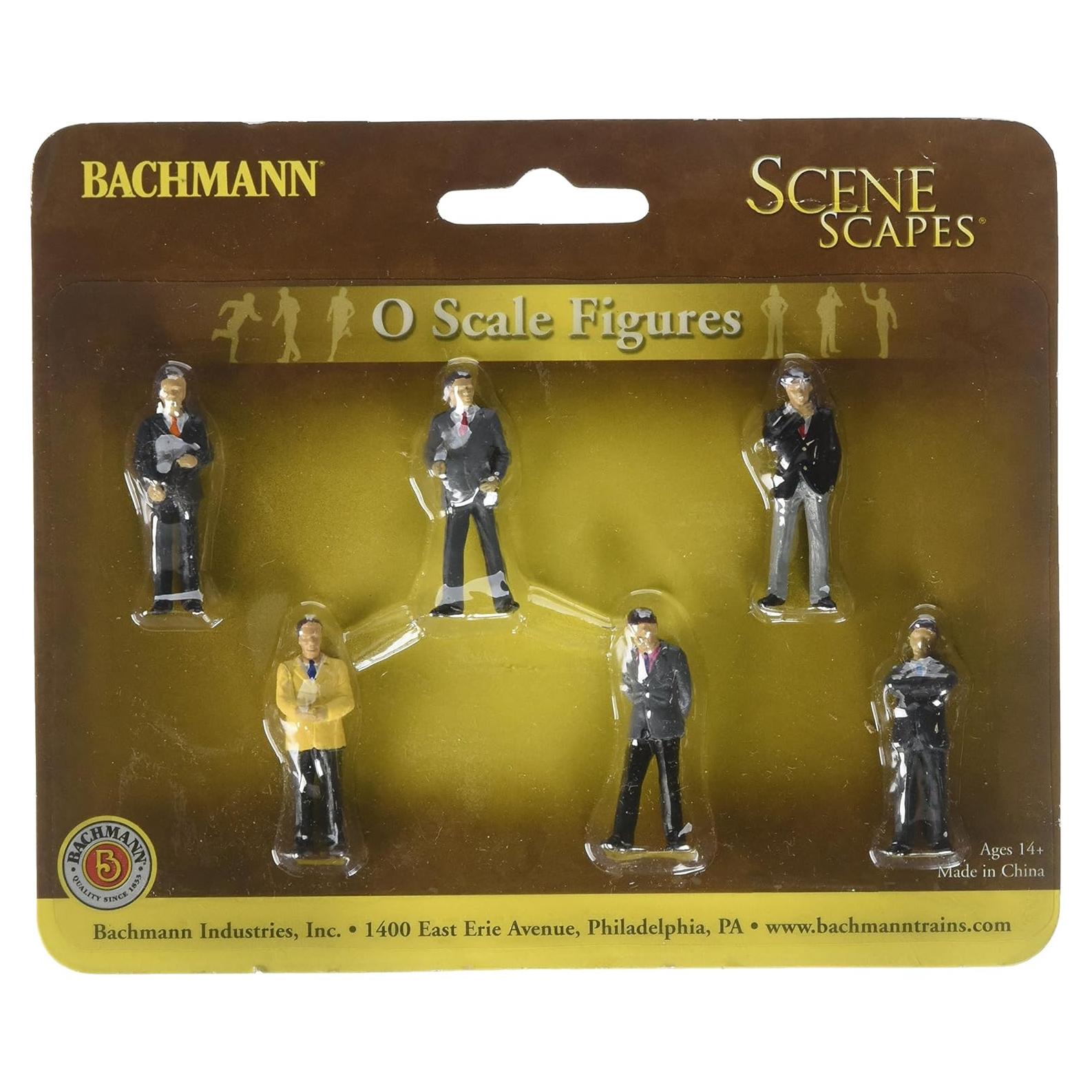 Figuras en Miniatura Empresarios Bachmann Escala O 6 Piezas