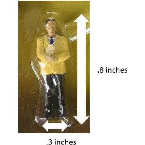 Figuras en Miniatura Empresarios Bachmann Escala O 6 Piezas