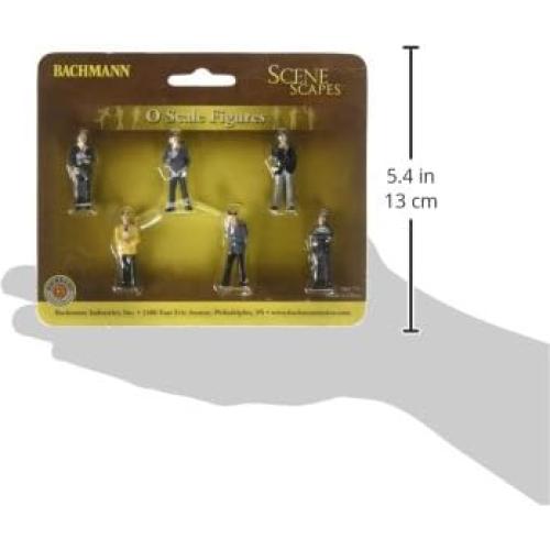 Figuras en Miniatura Empresarios Bachmann Escala O 6 Piezas