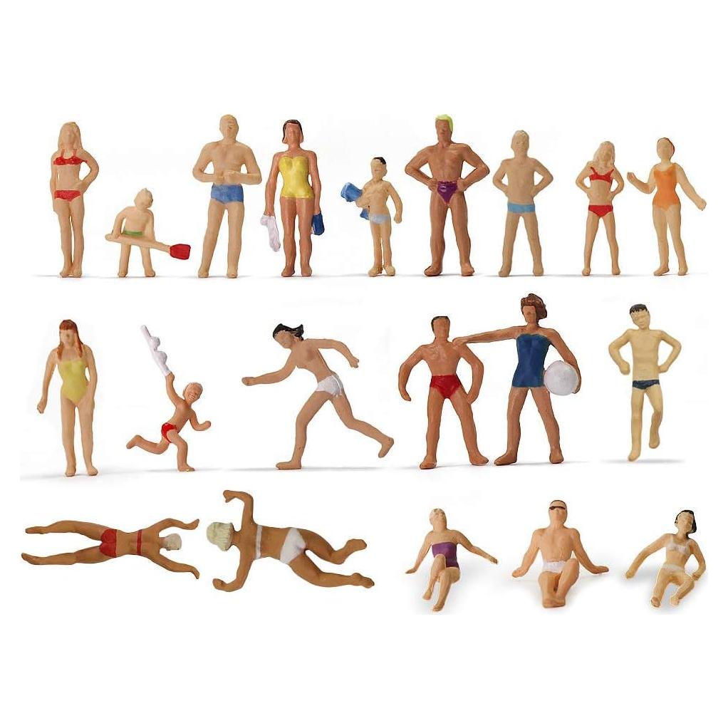 Figuras de Modelos de Trenes Evemodel P8718 40pcs Escala HO