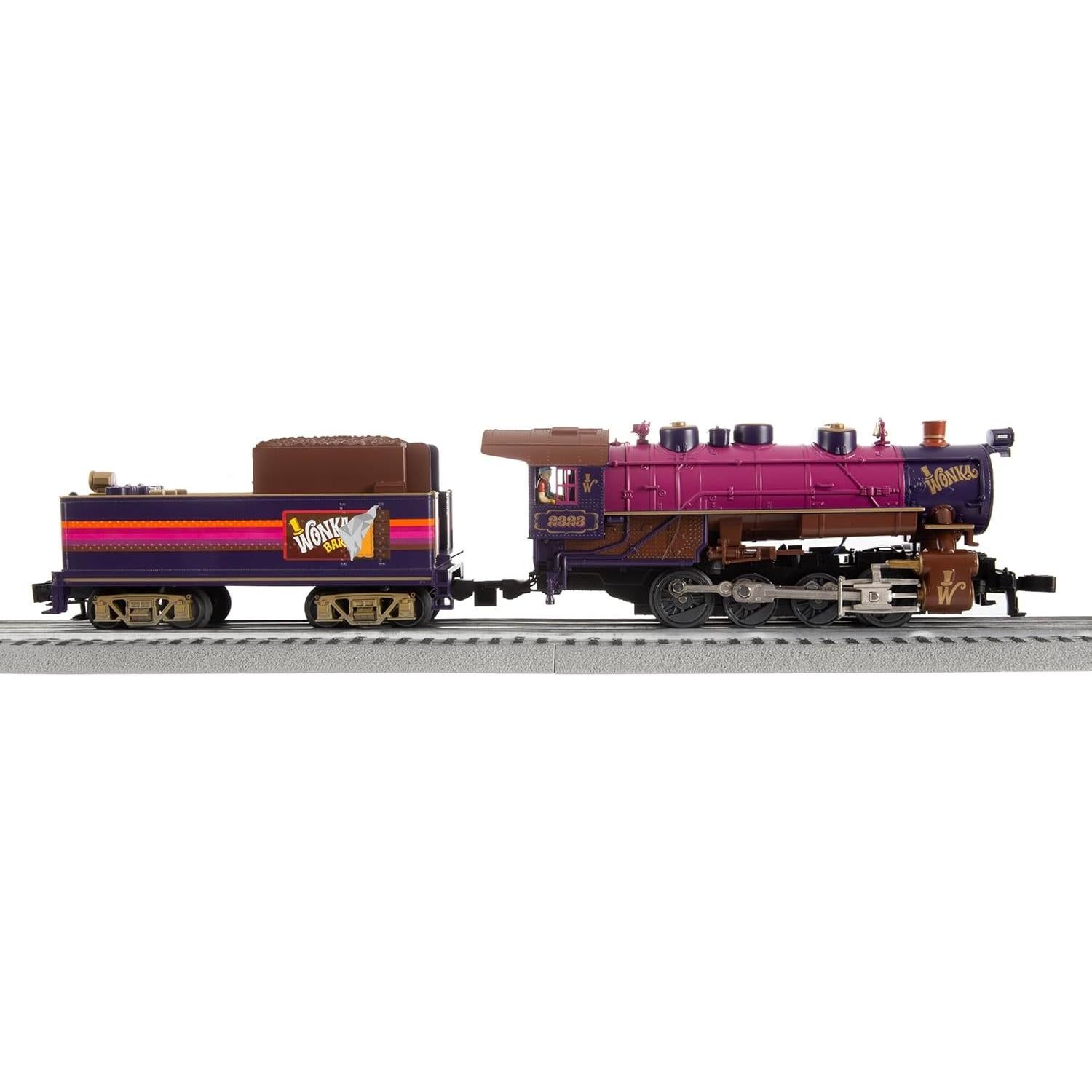 Juego de Trenes Eléctrico O Gauge Lionel Willy Wonka 5.0 Bluetooth