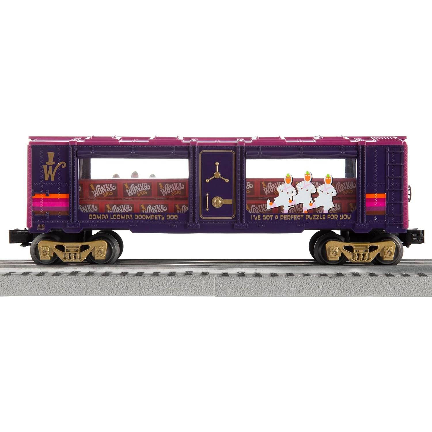 Juego de Trenes Eléctrico O Gauge Lionel Willy Wonka 5.0 Bluetooth