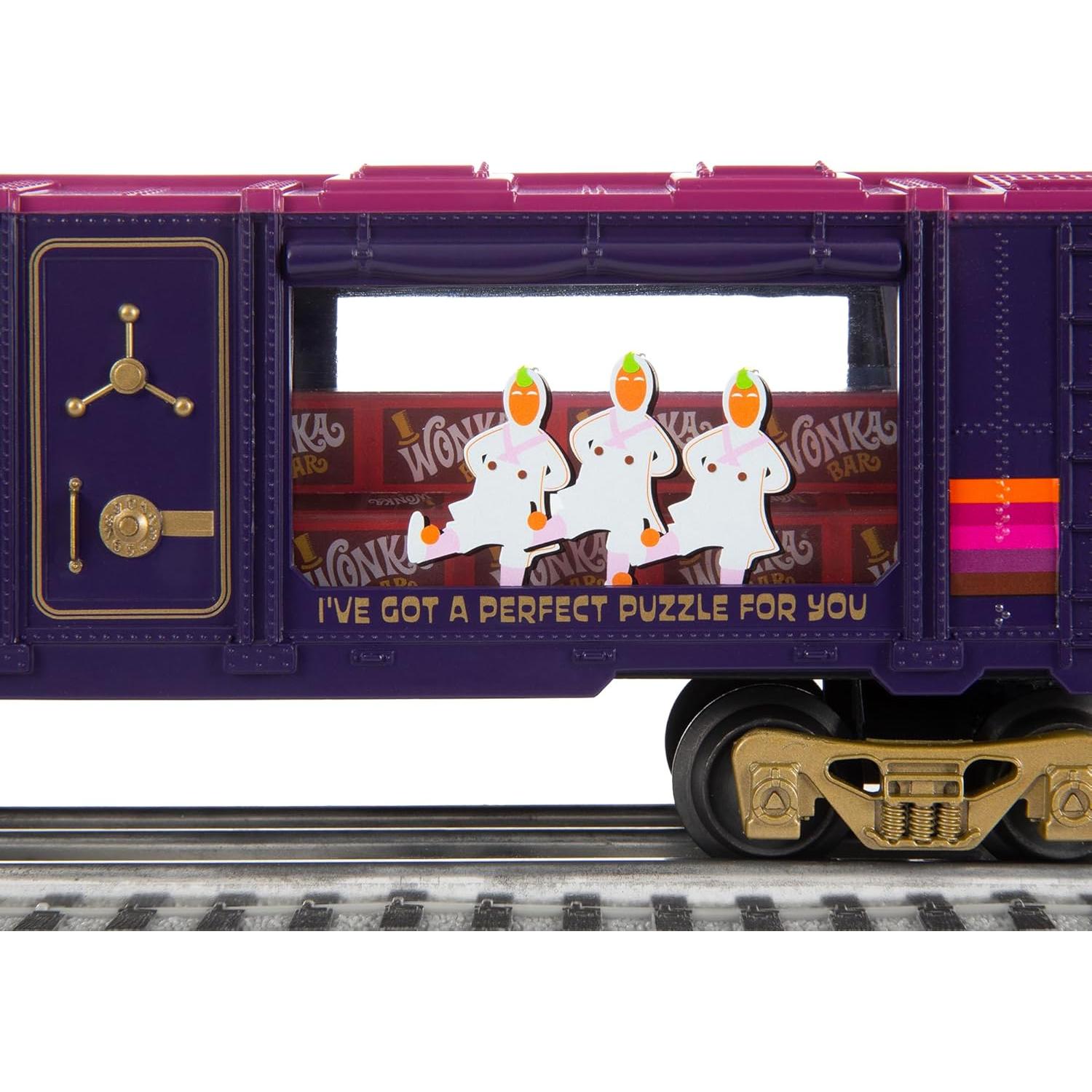 Juego de Trenes Eléctrico O Gauge Lionel Willy Wonka 5.0 Bluetooth