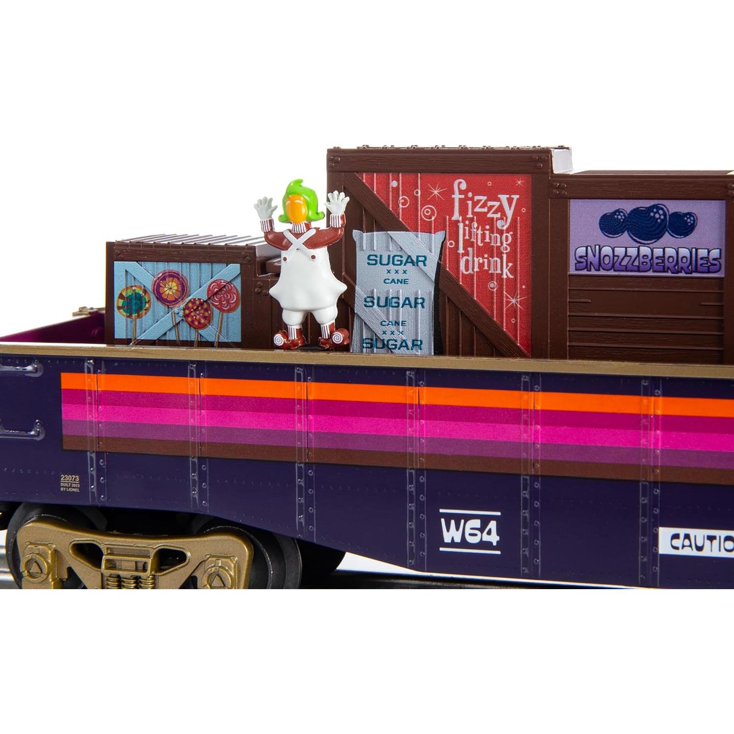 Juego de Trenes Eléctrico O Gauge Lionel Willy Wonka 5.0 Bluetooth