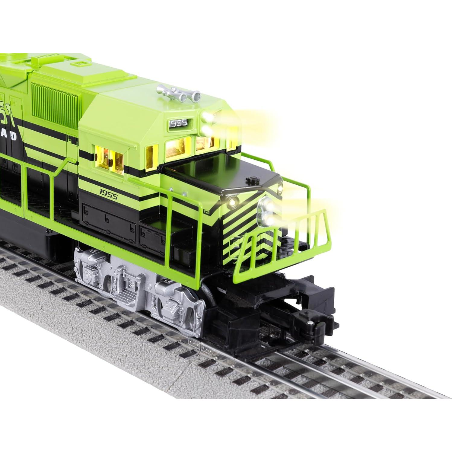 Tren de Carga Eléctrico LionChief O Gauge Área 51 Bluetooth