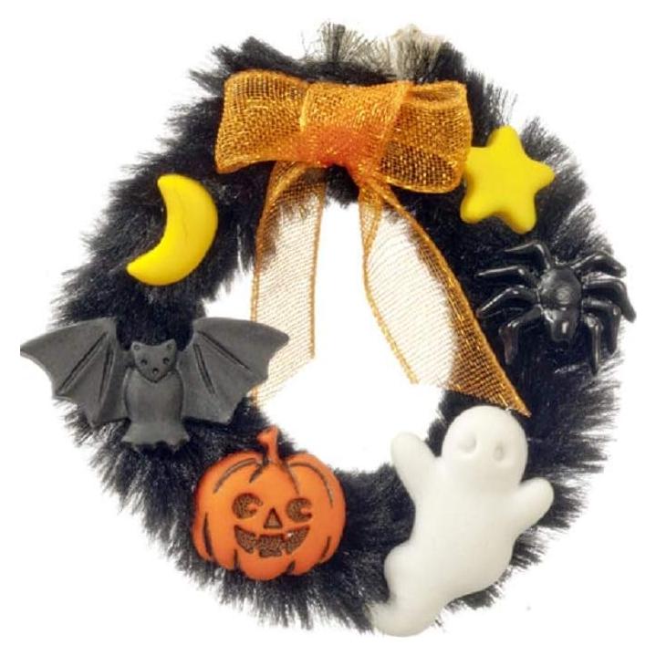 Corona de Halloween Melody Jane para Casa de Muñecas 1:12