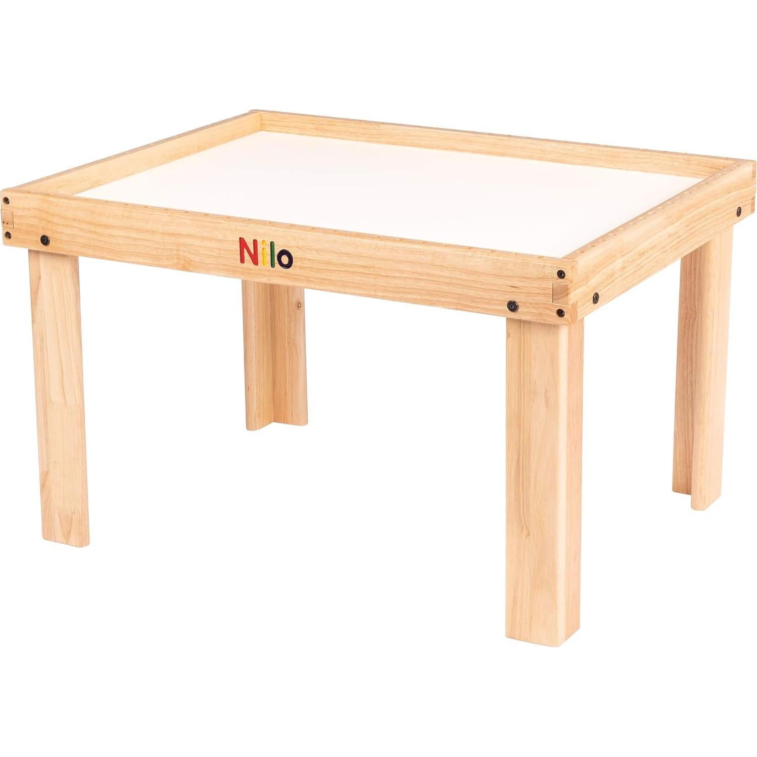 Mesa de Actividades NILO N34 para Niños con Placas Base Azules