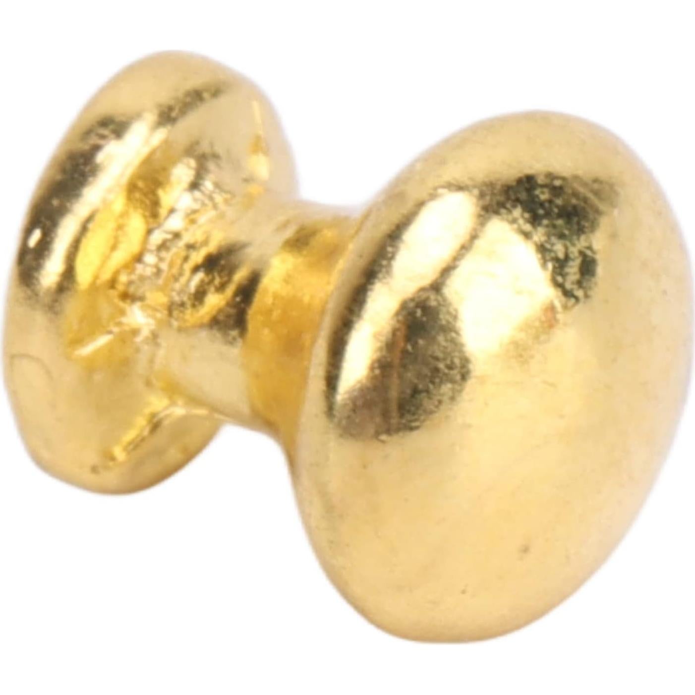 Manijas de Puerta para Casa de Muñecas Keenso 8 Pcs Metal Dorado